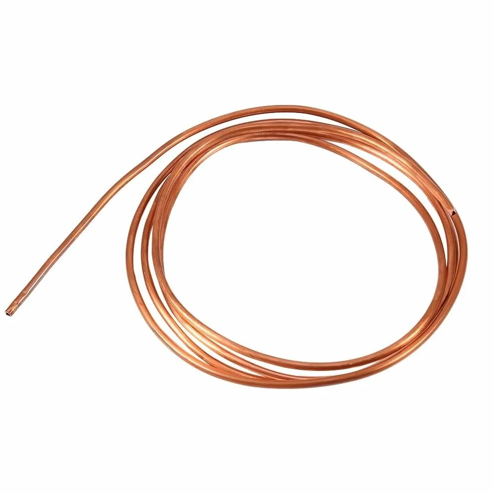 Miękka rura miedziana 2 m średnica 3 mm x ID 2 mm do chłodzenia hydrauliki