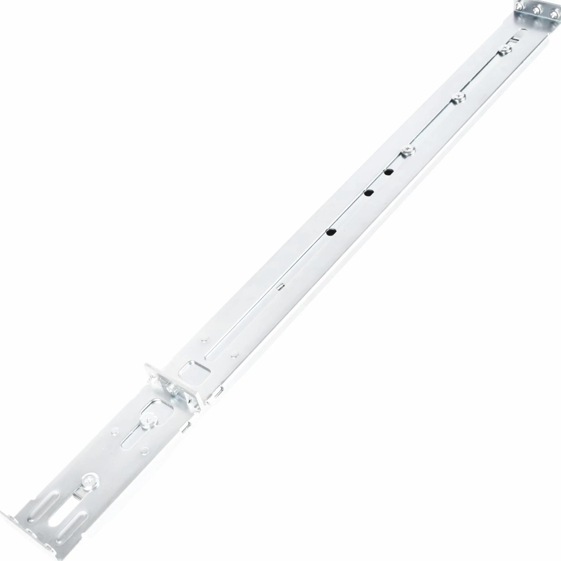 SilverStone SST-RMS06-22 - zestaw szyn ślizgowych z łożyskami kulkowymi bez użycia narzędzi do RM201 i RM400, wsparcie 430 mm szerokości, do 77,16 funtów (45 kg)