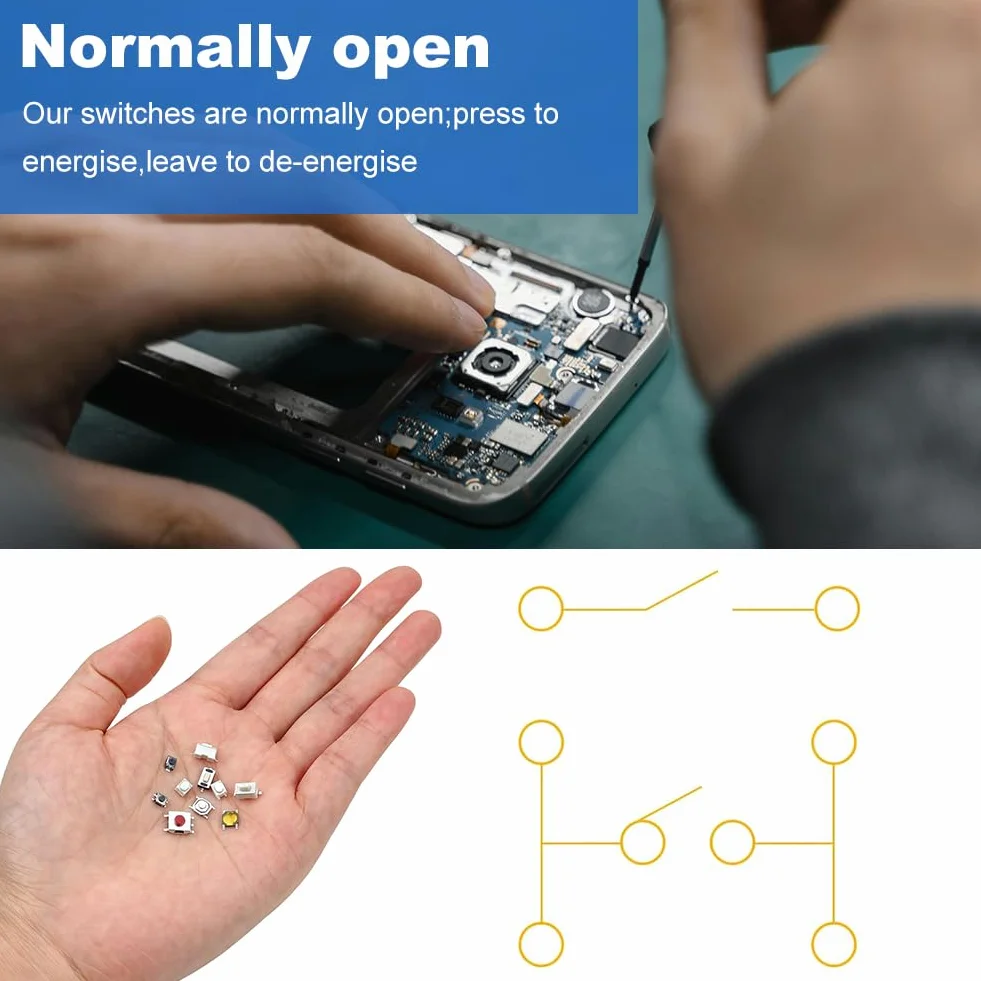 Mikroprzełącznik Momentary Tact Assortment Kit