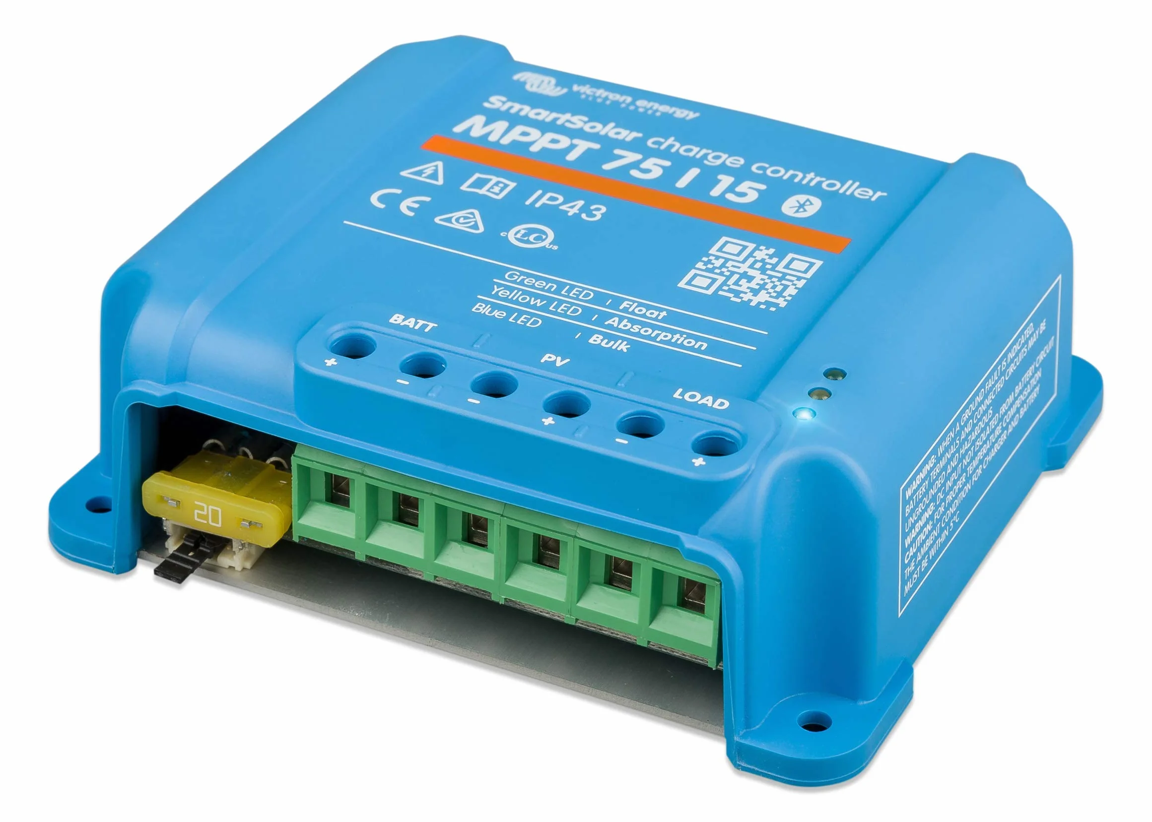Victron Energy SmartSolar MPPT 75V 15A 12/24V Kontroler Ładowania Słonecznego Bluetooth