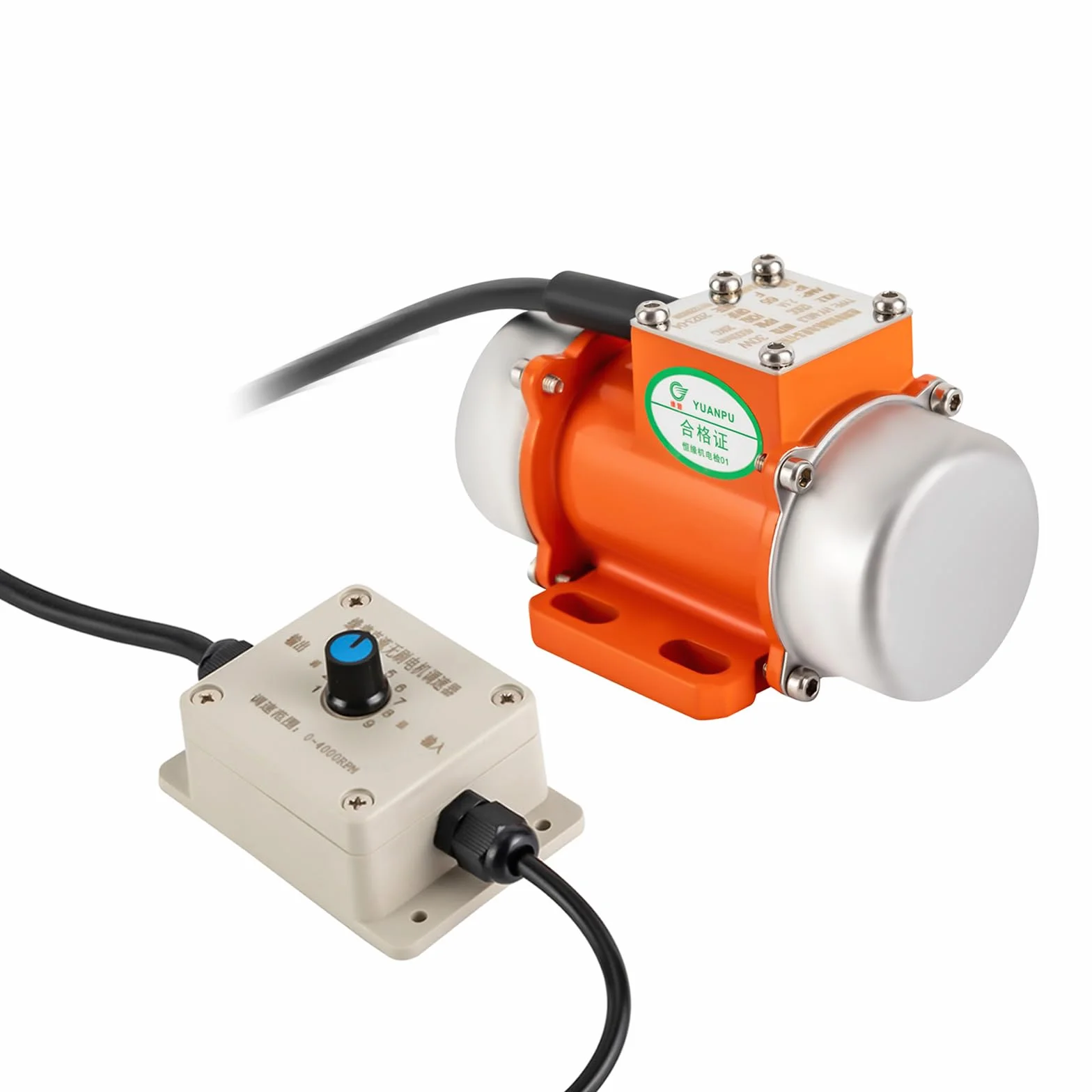Silnik wibracyjny 12 V, 30 W, 50 Hz, silnik wibracyjny, wielofunkcyjny silnik z regulatorem prędkości obrotowej, asynchroniczny, , elektryczny silnik wibracyjny, prąd stały do urządzeń