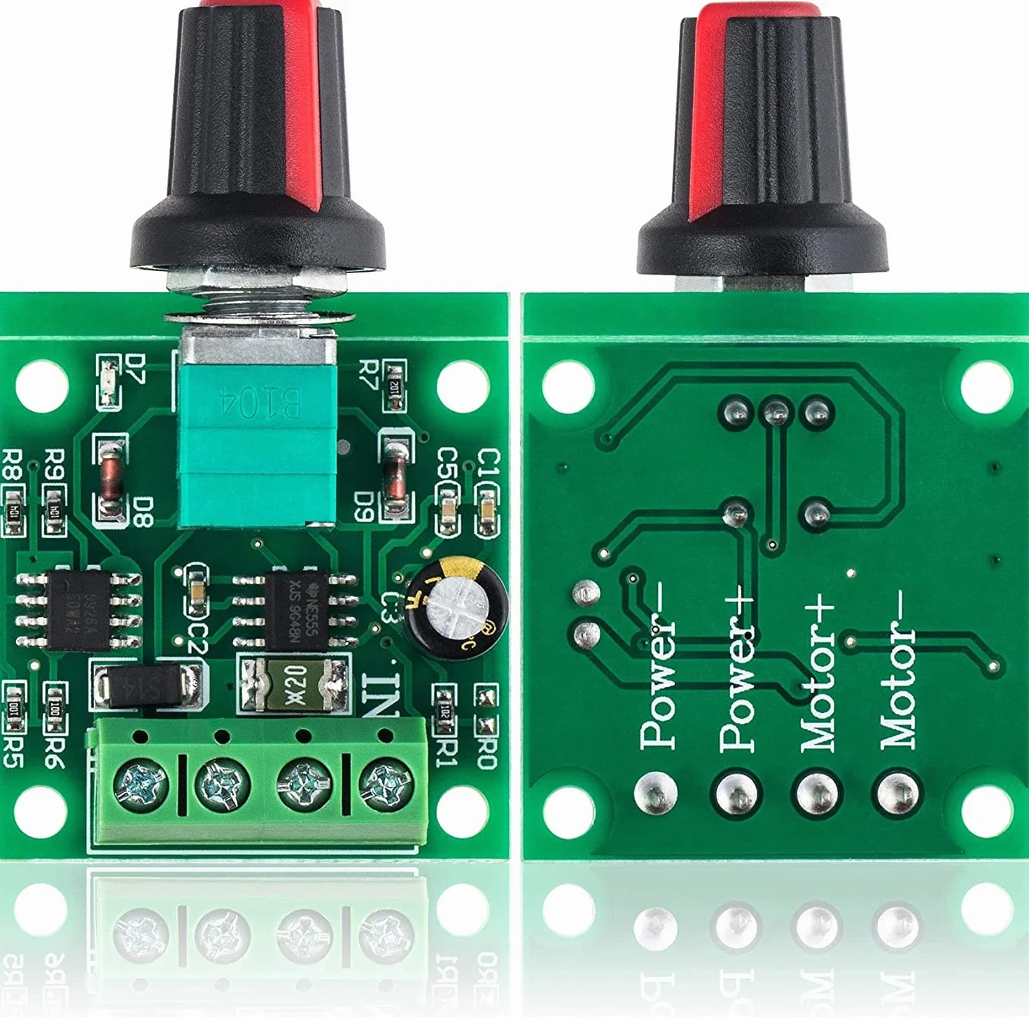 Regulator prędkości obrotowej DC 12 V PWM 1,8 V 3 V 5 V 6 V 7,2 V 12 V 2 A