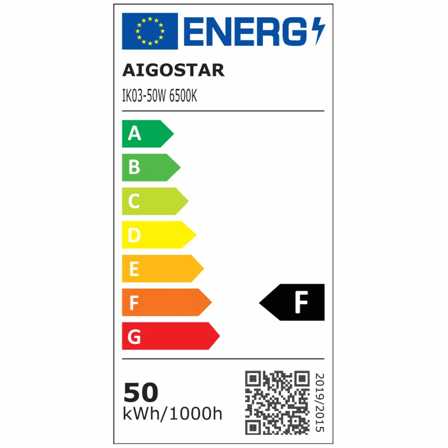 Naświetlacz LED halogen 4700lm 50 W 6500K