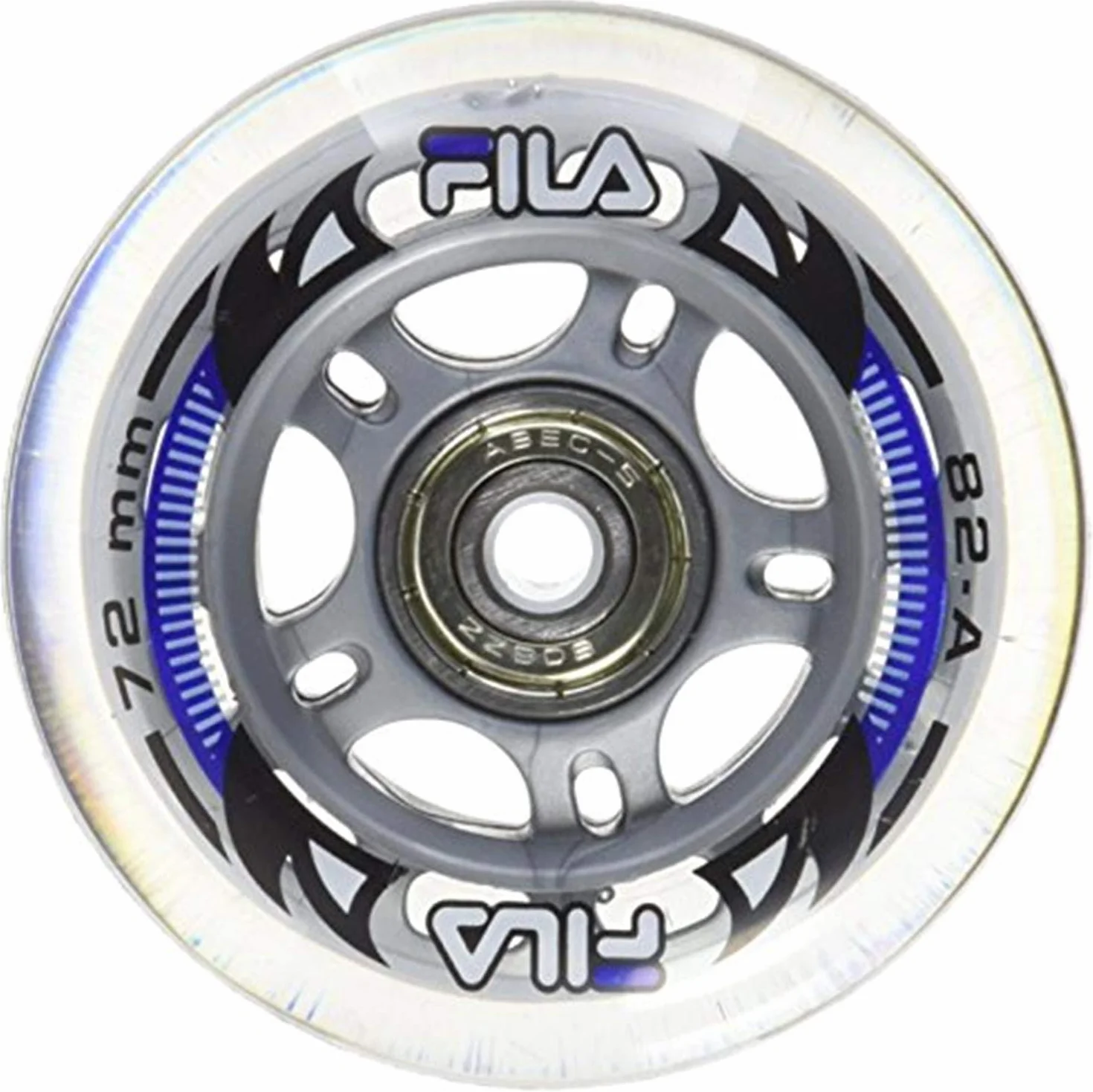 Fila Wheels kółka dystansowe 72 mm białe