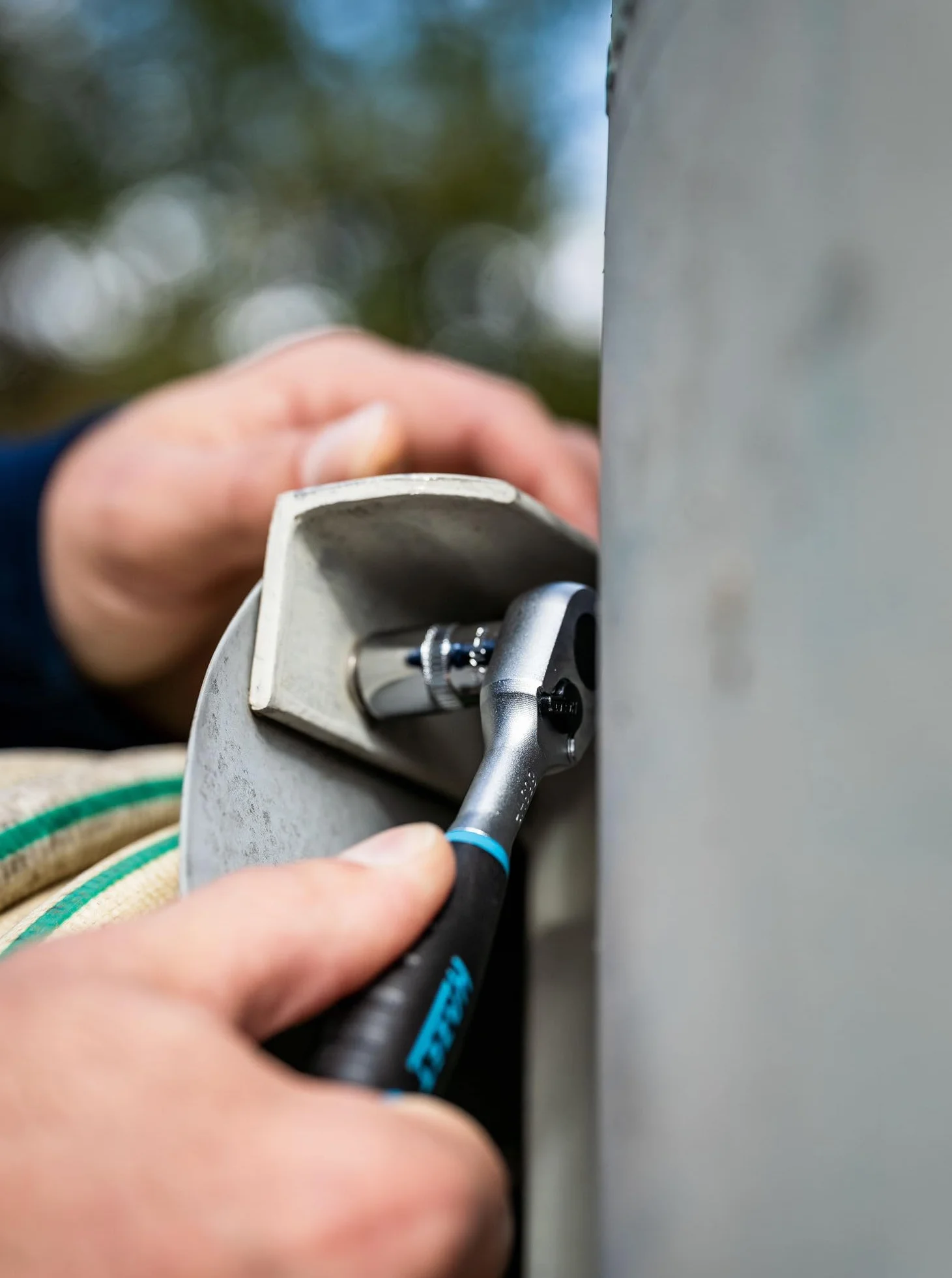 HAZET HiPer drobnozębna grzechotka dwustronna 863HP, napęd czworokątny 6,3 mm (1/4 cala), mały kąt pracy (4°), wyjątkowo mocna, umożliwia pracę w najciaśniejszych przestrzeniach montażowych