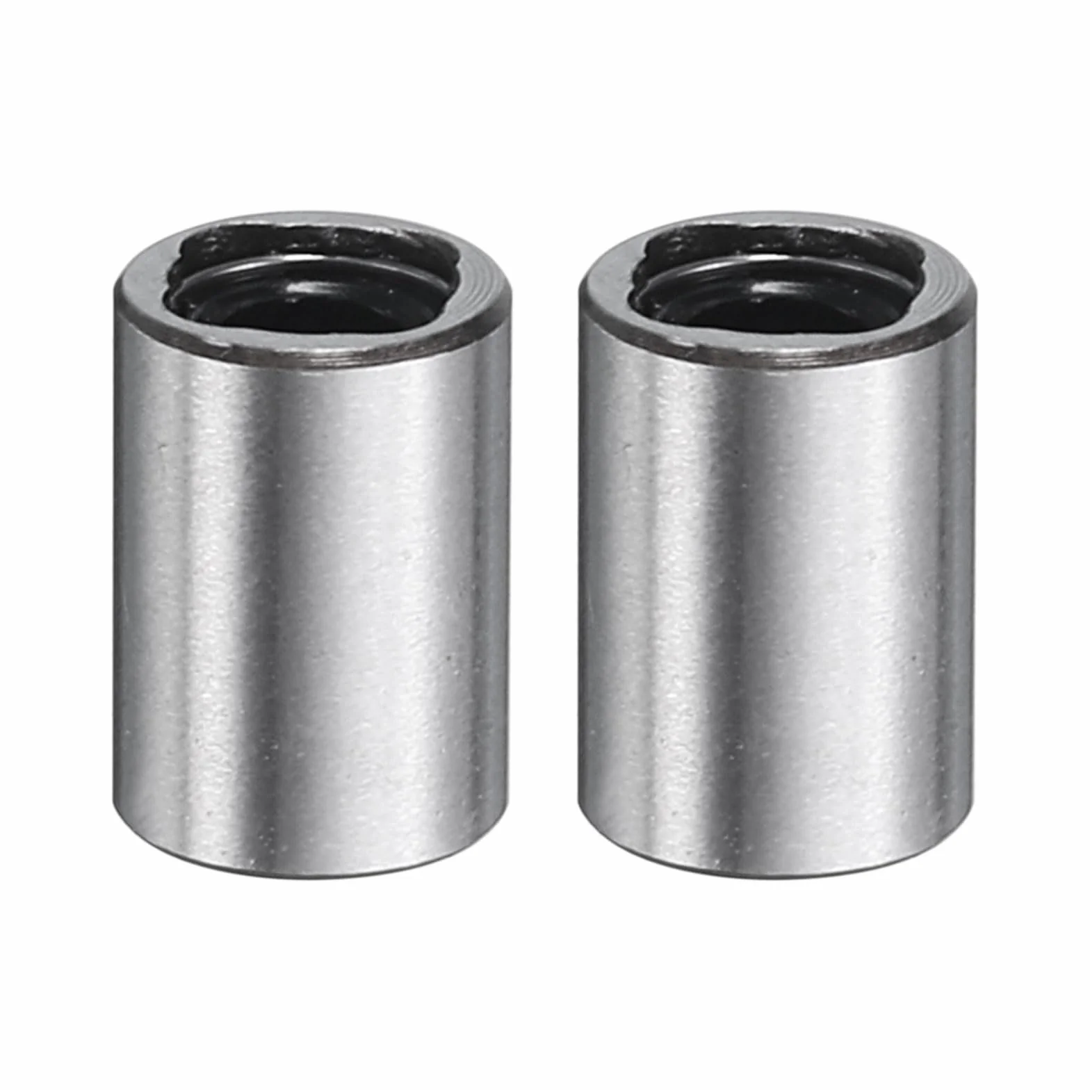 QUARKZMAN 2 szt. LM3UU łożysko liniowe 3 mm ID 7 mm OD 10 mm długość liniowe łożyska kulkowe podwójne uszczelnione stalowe gumowe do drukarki 3D maszyna do pakowania żywności