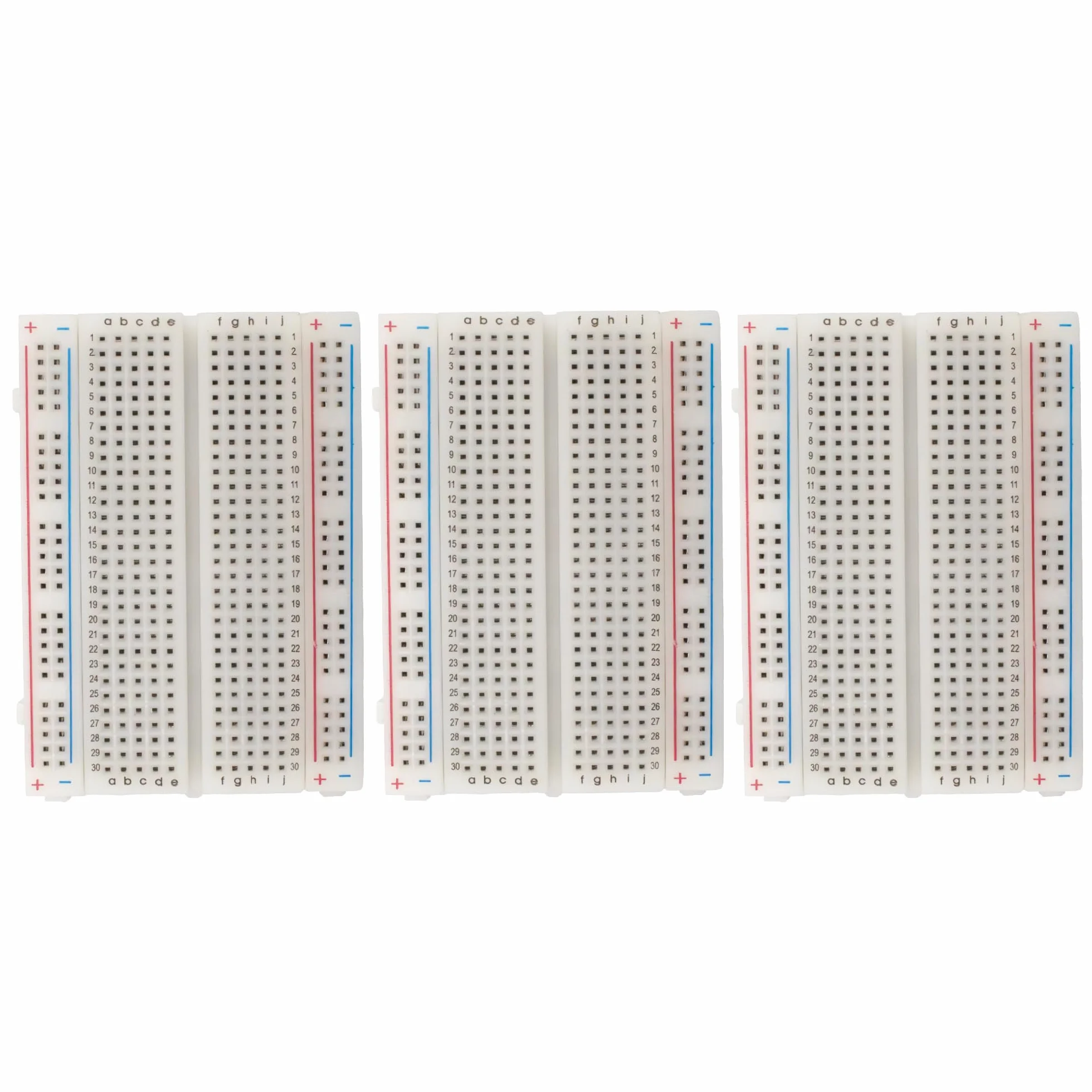 MMOBIEL Płytka Prototypowa PCB Breadboard Bezlutowy 3x400 Punktów Kompatybilna z Arduino Raspberry Pi