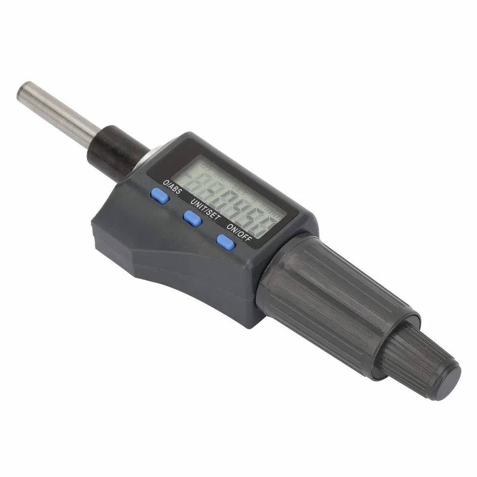 0.001mm Głowica Mikrometryczna Cyfrowa Głowica Pomiarowa z Mikrometrem 0-25mm Mikrometr Elektroniczny Głowica Podporowa Konwersja