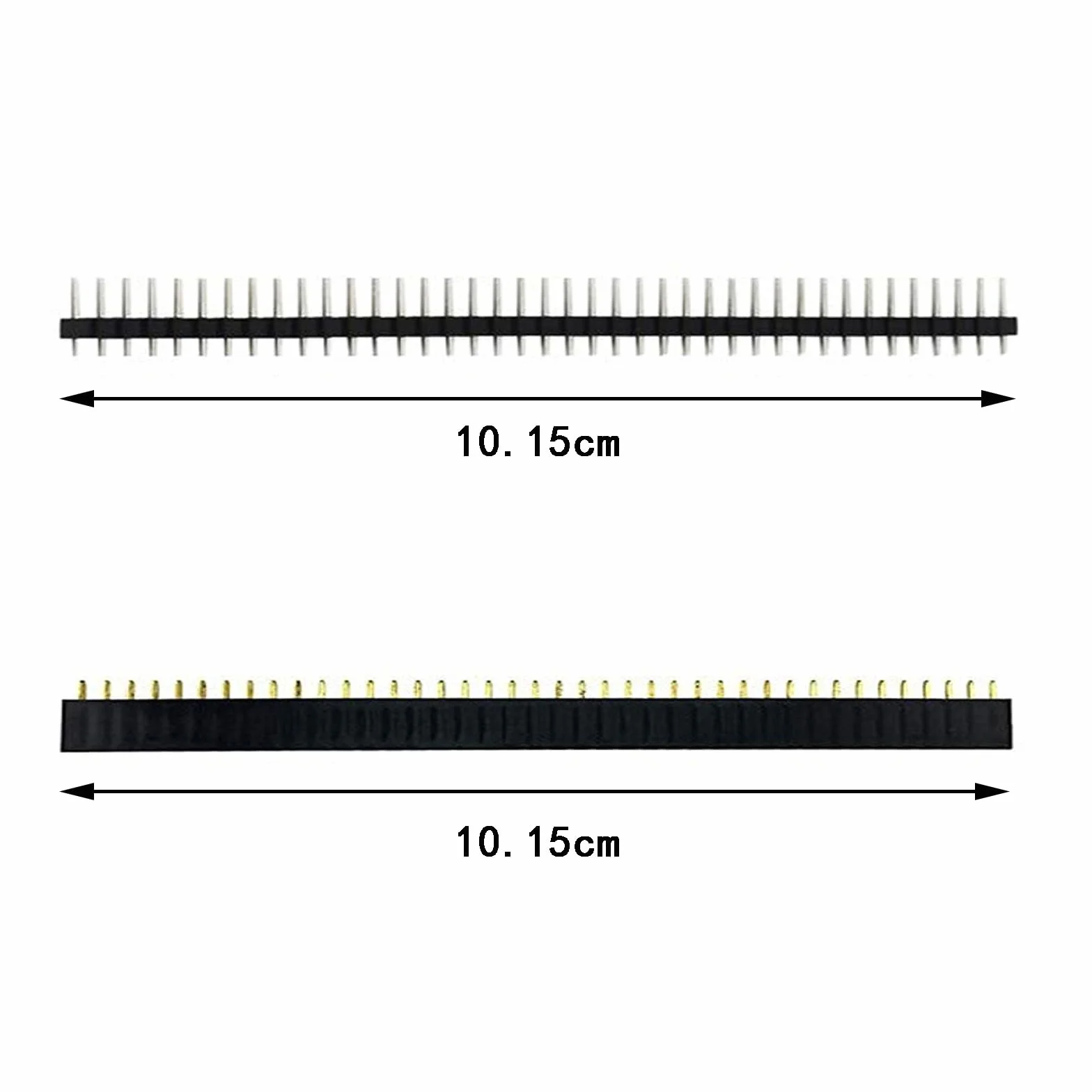 Breakaway Platine 40 Pin wtyk nagłówek męski i żeński listwa pinowa PCB 2,54 mm