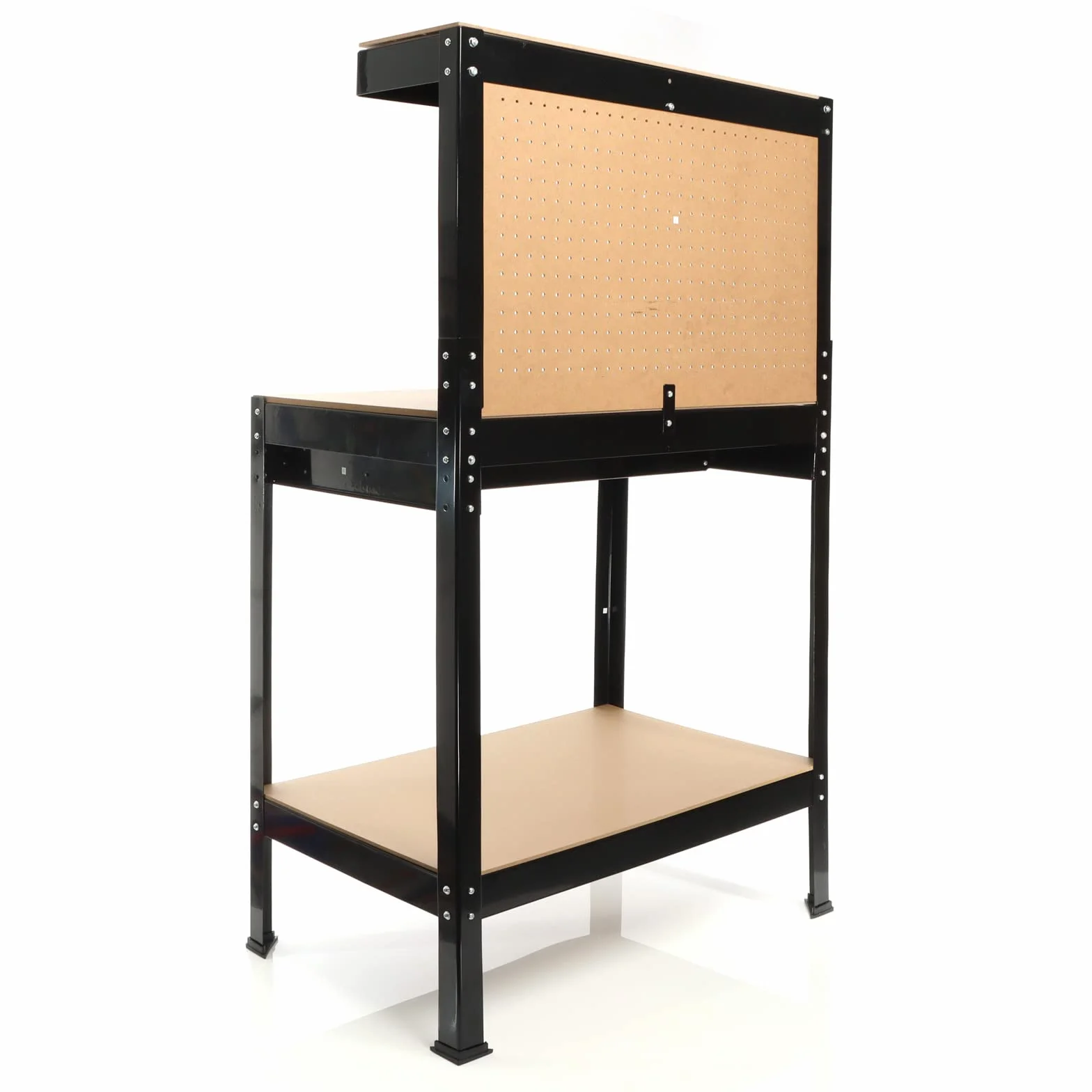 Wiltec Stół warsztatowy 800 x 500 x 1400 mm z szufladą 150 kg nośności