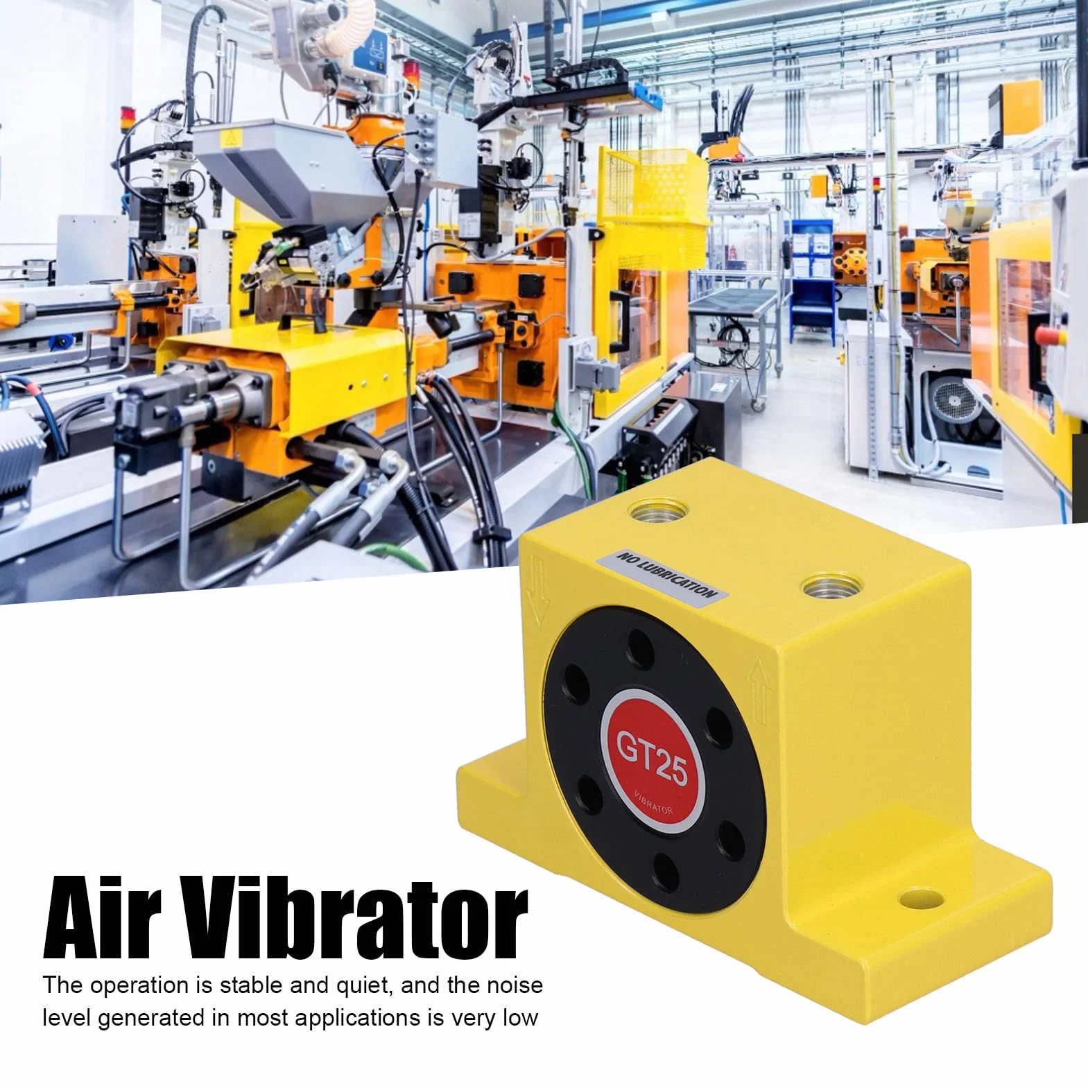 Wibrator Pneumatyczny Joyzan GT25 Oscylator Powietrza Turbina Platforma Mechaniczna