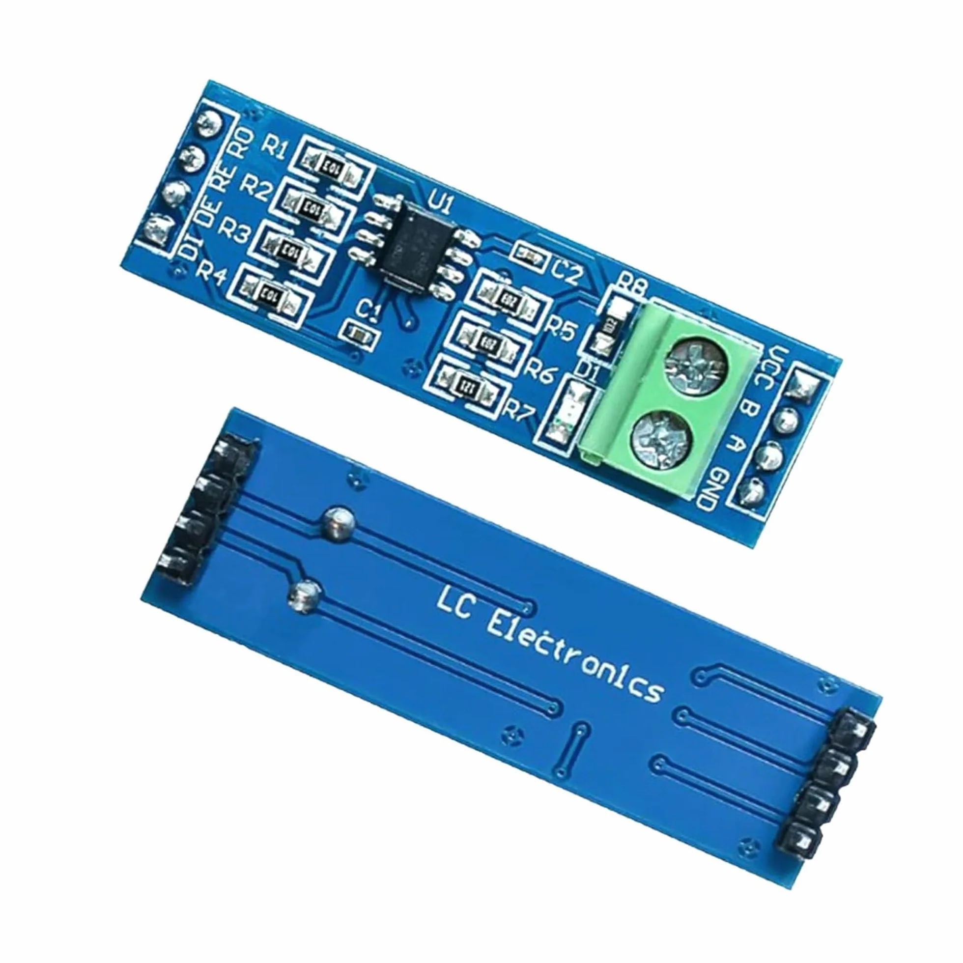 Moduł MAX485 5V TTL RS485 Converter, płytka rozwojowa TTL do RS-485, niskie zużycie energii, nadajnik do Arduino Raspberry Pi