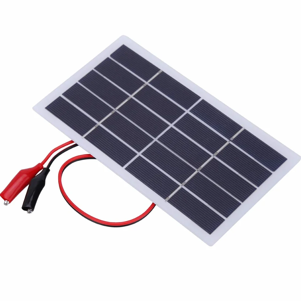 Panel Słoneczny 2W 5V Krzem Polikrystaliczny DIY 173x99mm Przenośna Ładowarka