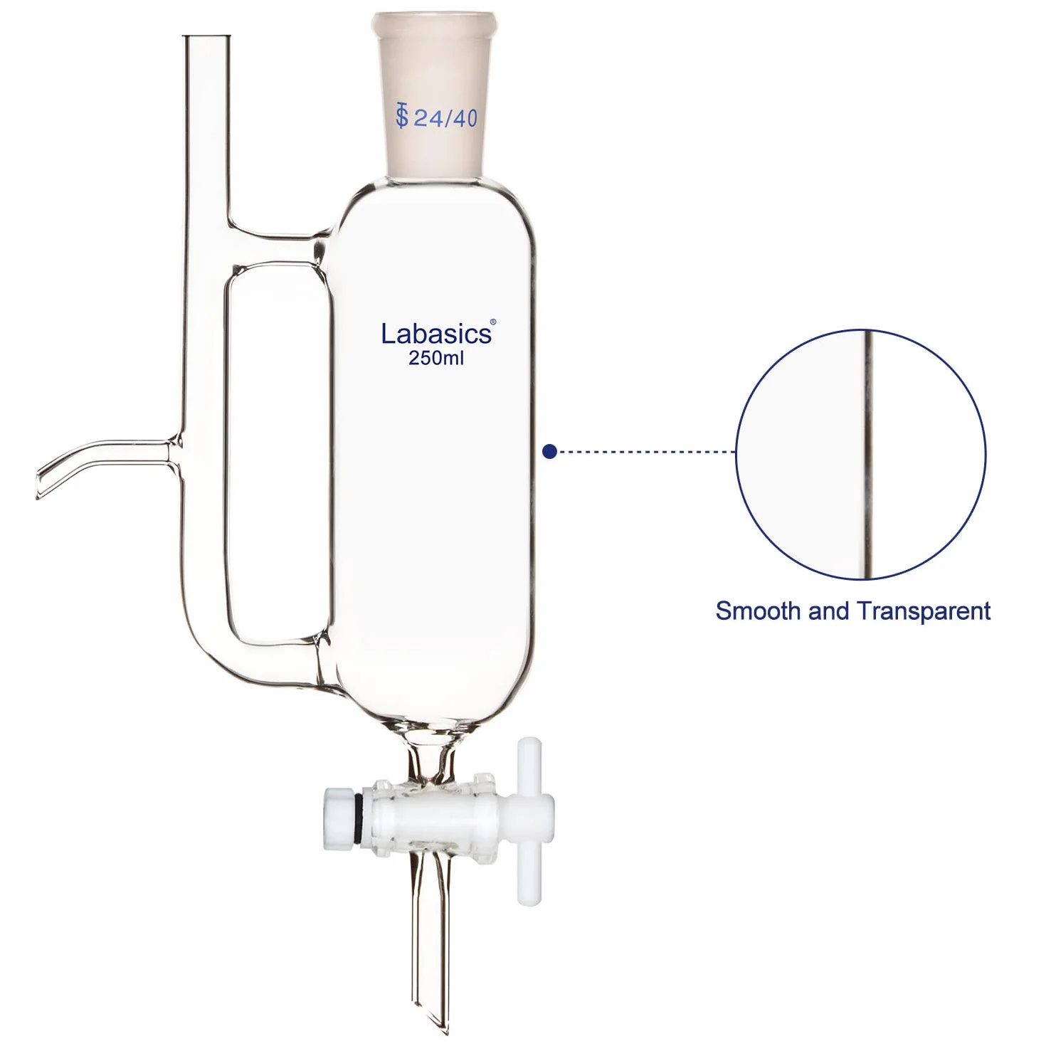 Labasics Oleju Wodnego Odbiornik Separator 24/40 Laboratoryjnym 250 ml