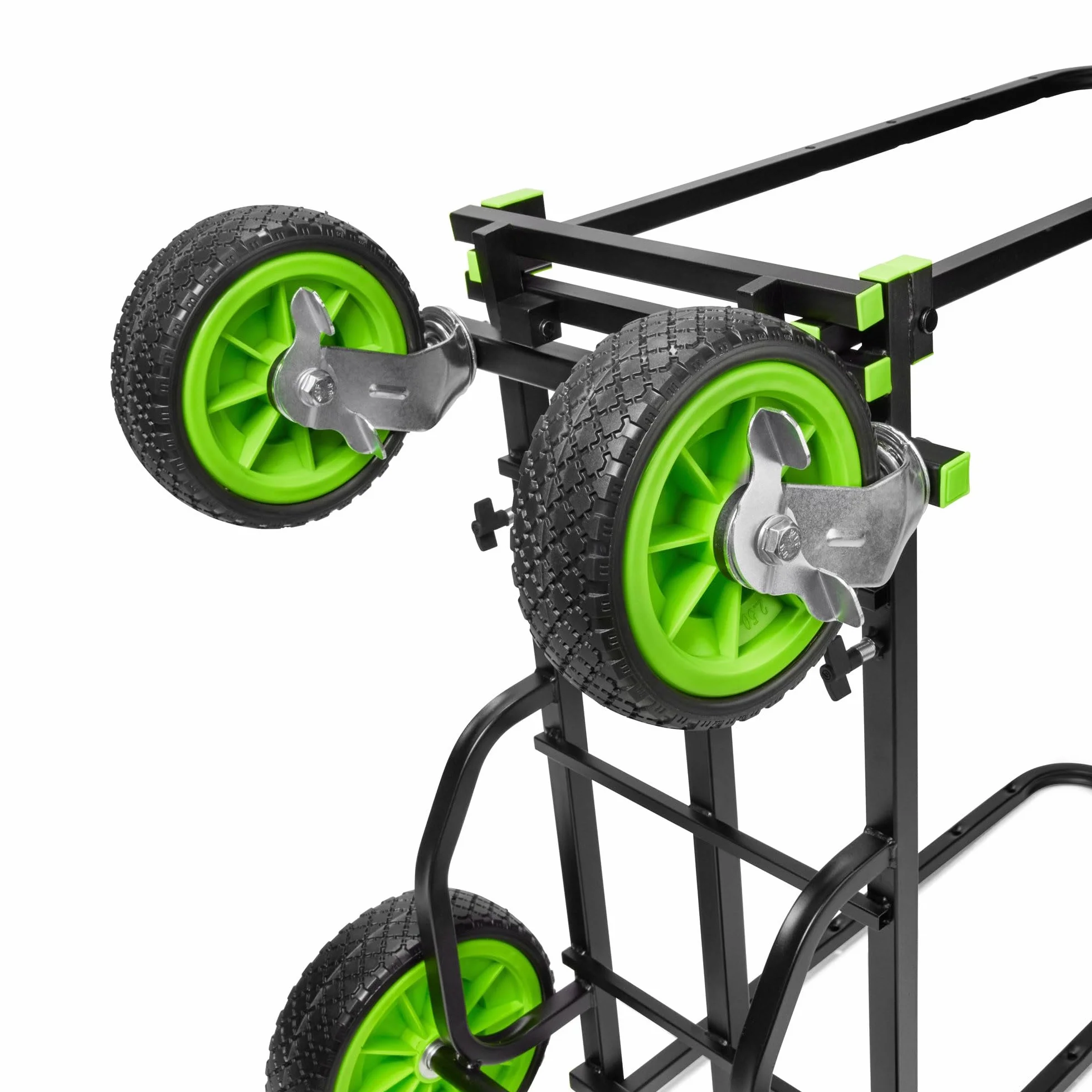 Gravity CART L 01 B – wózek wielofunkcyjny (duży), wózek platformowy o nośności do 170 kg, składany, czarny
