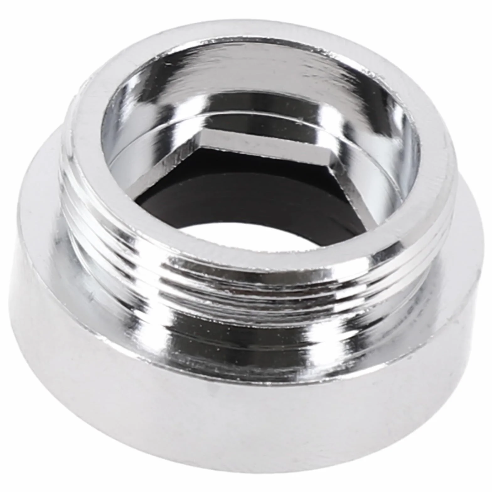 Odporne na zarysowania złącze napowietrzacza, mosiężny kran, adapter oszczędzający wodę do kranu kuchennego (gwint wewnętrzny 24 mm-22 mm)