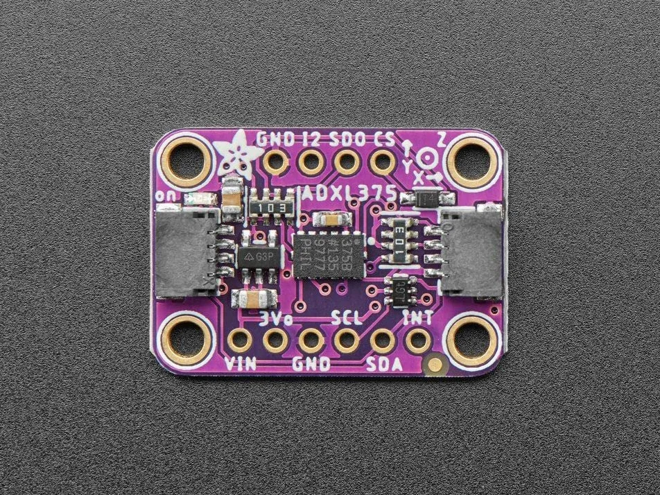 Adafruit ADXL375 przyspieszeniomierz o wysokim G +-200 g I2C SPI STEMMA QT Qwiic