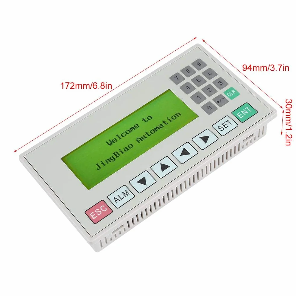 Wyświetlacz tekstowy 3,7 cala RS485 RS232 PLC