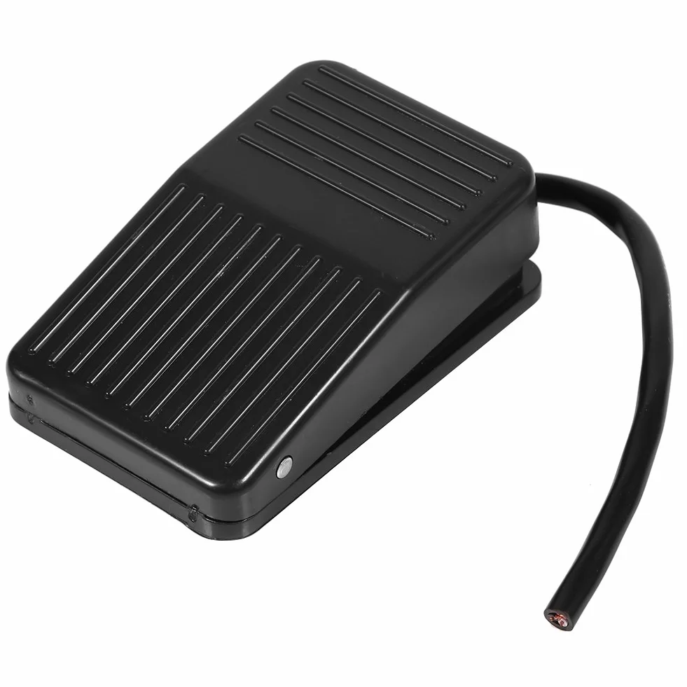 Przełącznik pedału nożnego 220 V 380 V elektryczny sieciowy mechaniczny z kablem 10 cm