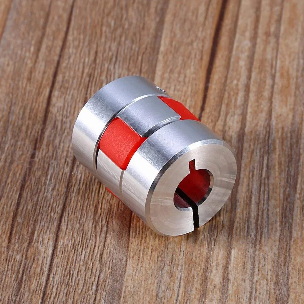 Elastyczne sprzęgło wału 8 mm x 10 mm śliwkowe CNC złącze enkodera silnika krokowego