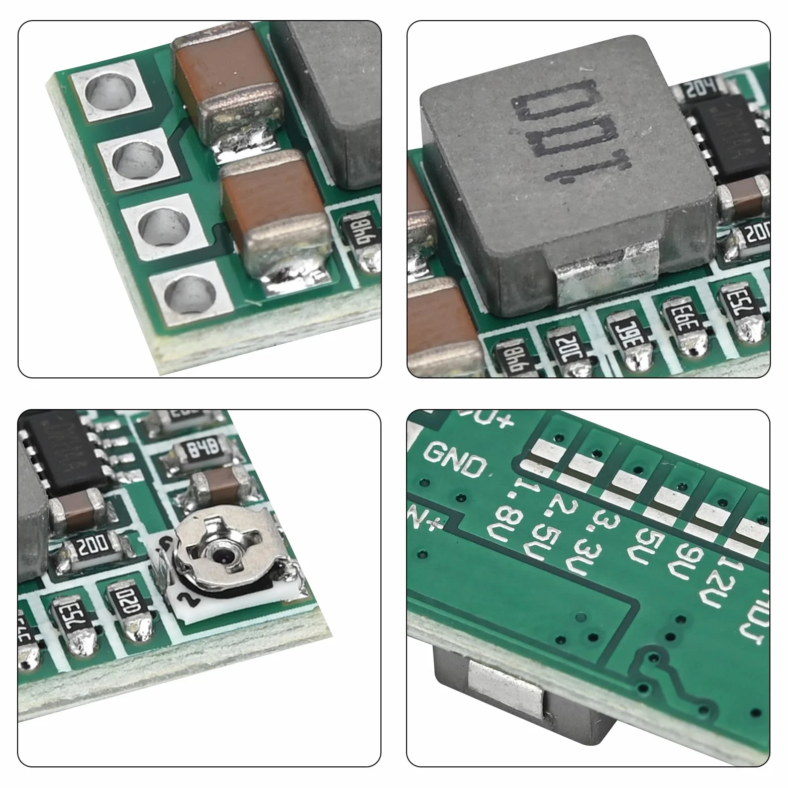 10 sztuk DC-DC Step Down Buck Converter 4,5-20 V do 0,8-17 V 5 V 3 A, mini Step-Down moduł zasilania, moduł regulatora 5 V, mini przetwornica napięcia w dół