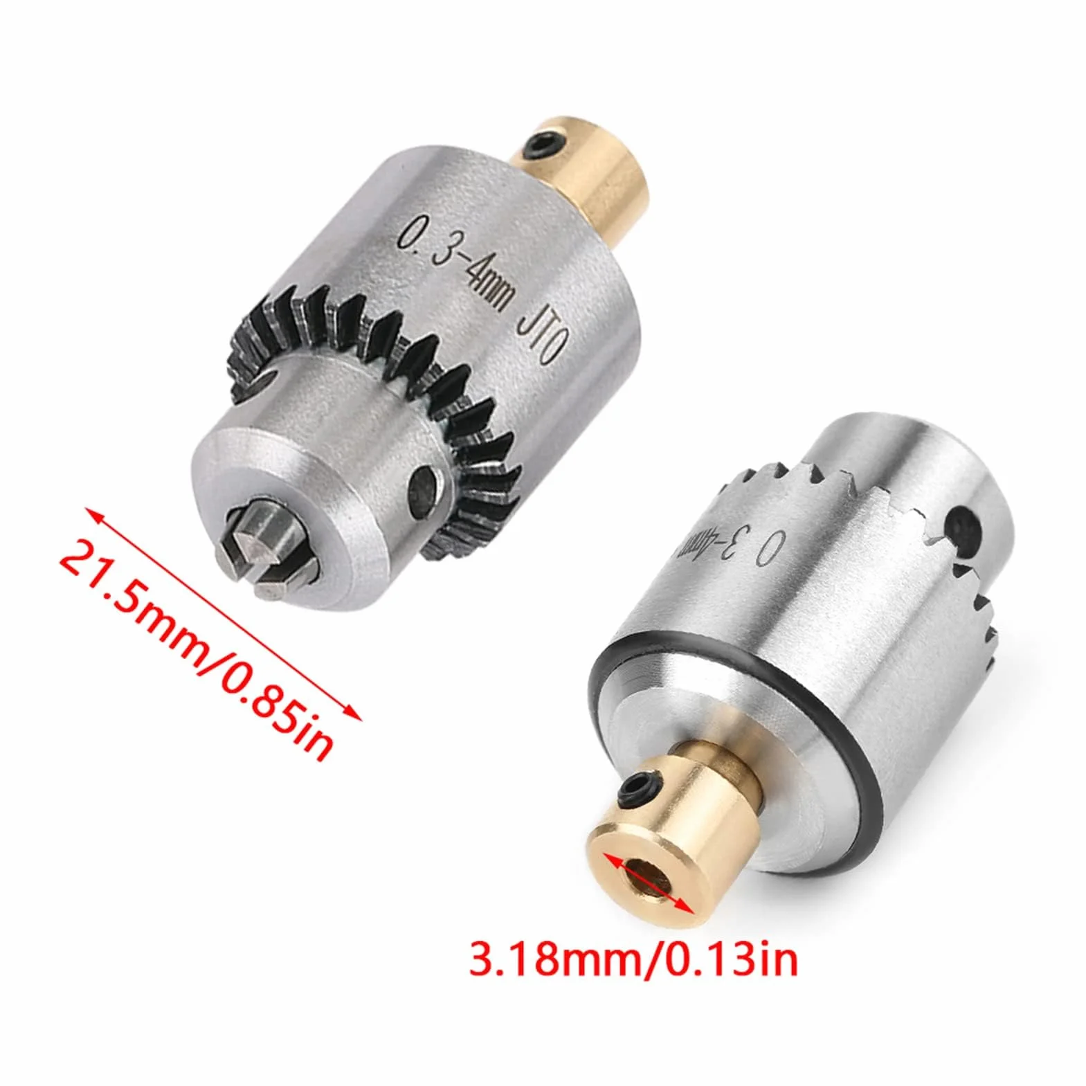 Uchwyt Wiertarski JTO Mini Uchwyt Wiertarski Stożkowy z Kluczem do Tokarek Wiertarka Elektryczna i Prasy Wiertarskie 0.3-4mm