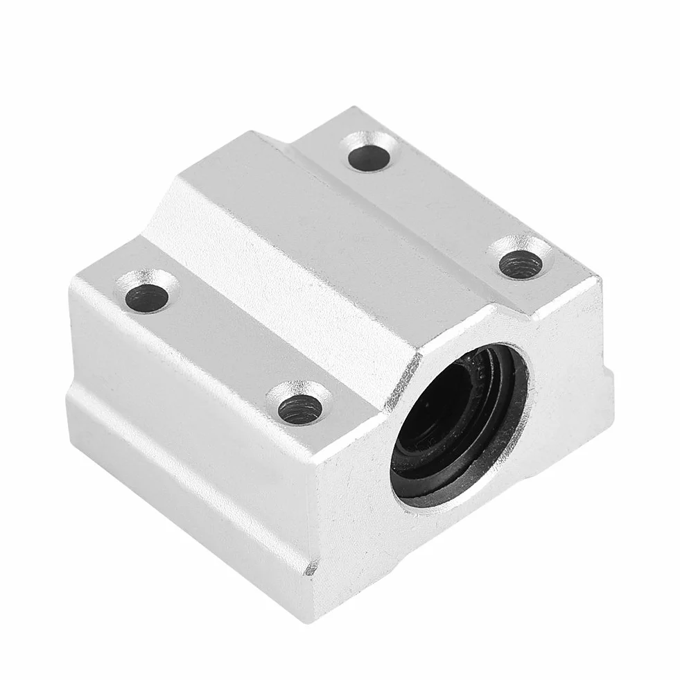 Prowadnica liniowa SCS8UU 8 mm łożysko kulkowe 4 szt. blok ślizgowy ze stopu aluminium