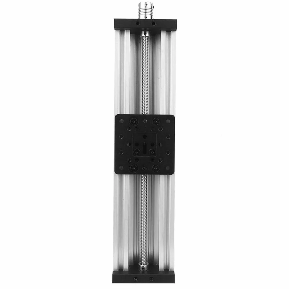 Liniowy stół przesuwny 250-500 mm Ślimakowy napęd do grawerek 3D