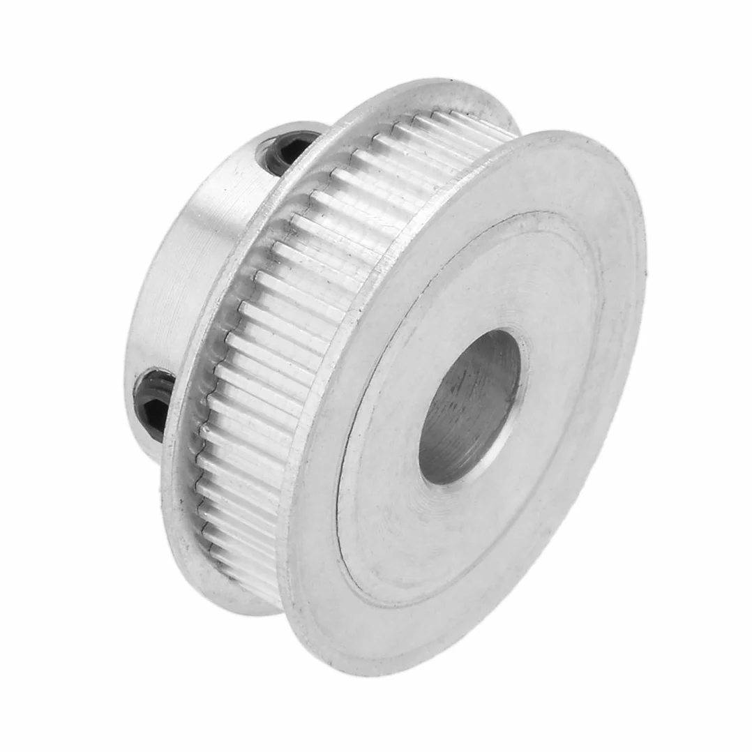 sourcingmap aluminium MXL 50 zębów 10 mm otwór pasek rozrządu koło pasowe synchroniczne koło 6 mm pasek srebrny ton do drukarki 3D CNC