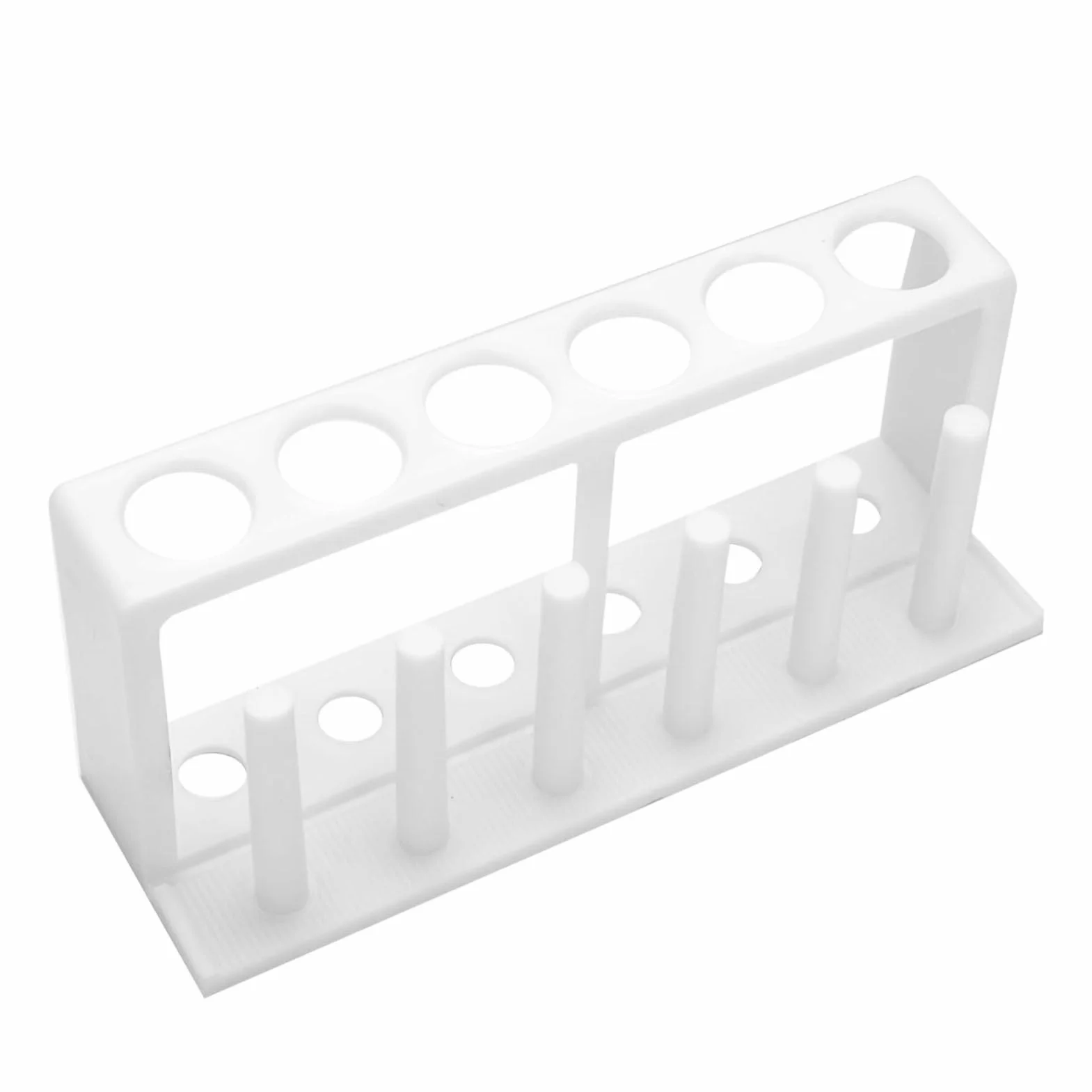 Reagenzglasgestell 6 Löcher 6-Säulen Teströhrchenhalter aus Kunststoff