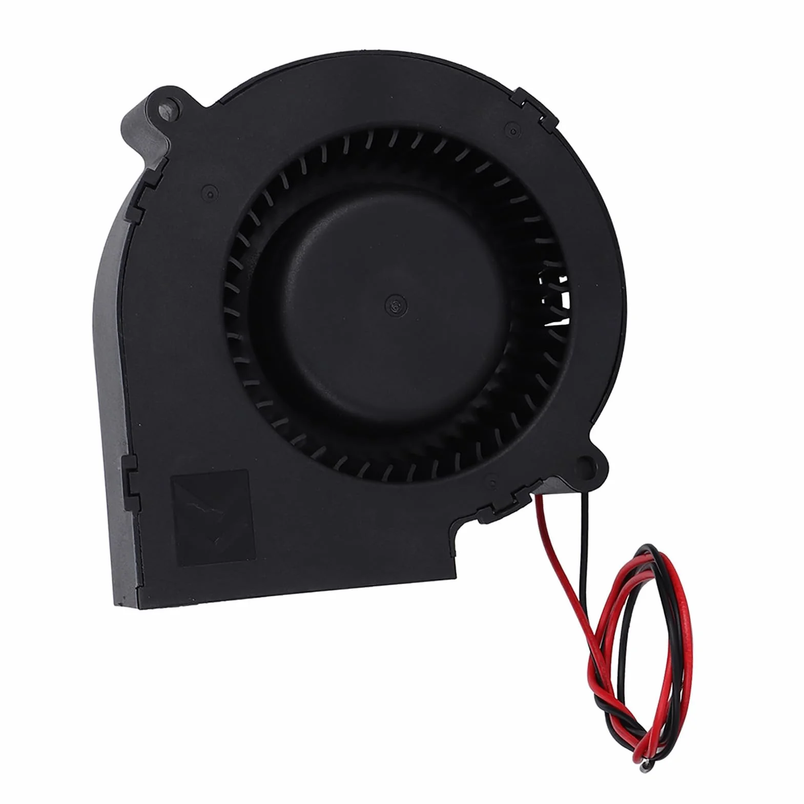 Duokon Wentylator 12 V 2,4 A, drukarka 3D, 12 V, turbina, łożysko hydrauliczne, bezszczotkowe chłodzenie, dwupulowa dmuchawa turbo, 97 mm x 33 mm, 3-pinowy