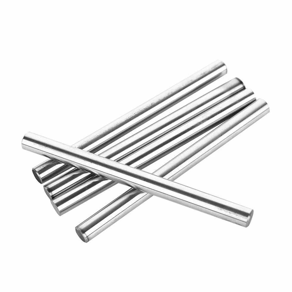 DollaTek 5 szt. 8 mm pręt stalowy cylindrowy liniowy wałek 100 mm