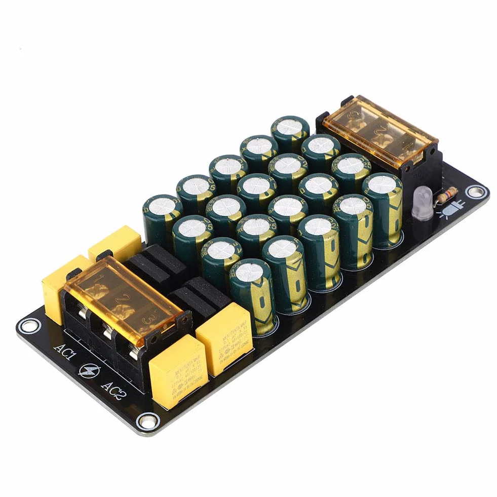 Prostownik Moduł Filtracji 1200 W 100 V 12 A Podwójny Wzmacniacz Filtra