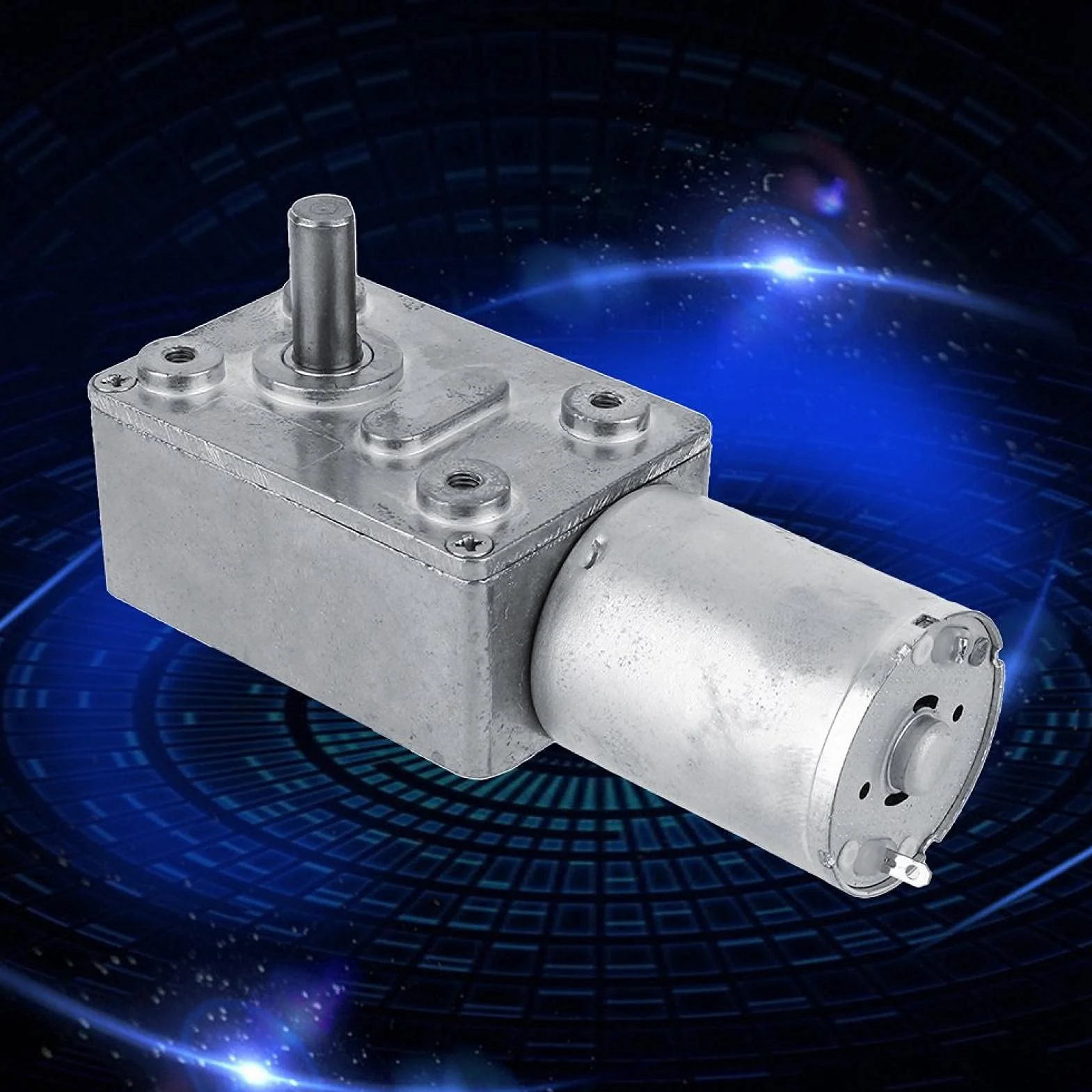 Silnik elektryczny DC 12 V Odwracalny redukcja prędkości 6 RPM metal