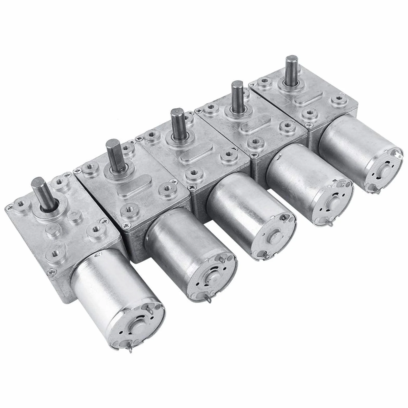 Silnik elektryczny DC 12 V Odwracalny redukcja prędkości 6 RPM metal
