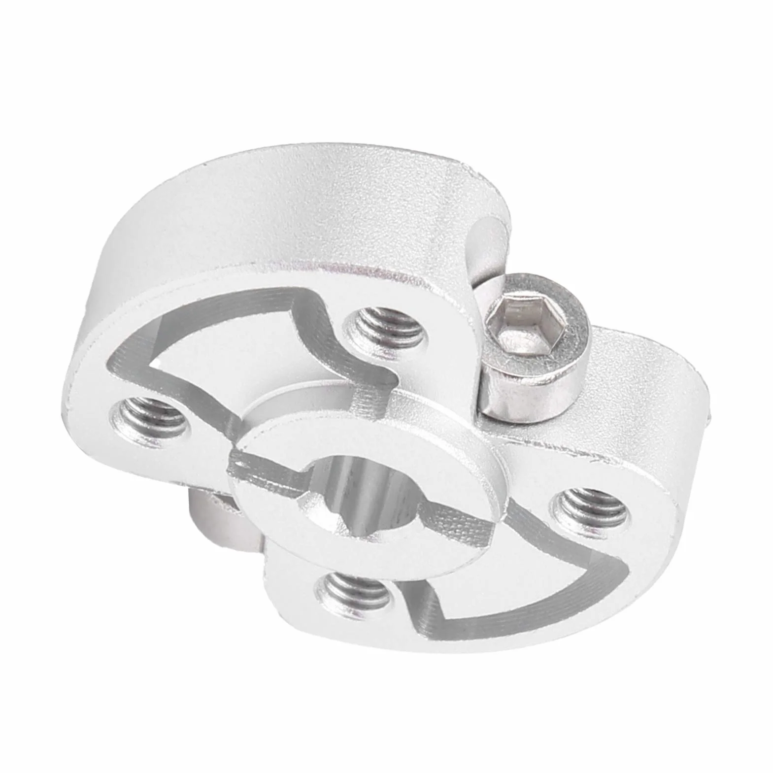 Aluminiowa Piasta Zaciskowa Wału Zacisk D-Bore 6 Mm M4 Odporny na Zużycie Uchwyt Mocujący wał o Dużej Prędkości Akcesoria 3309-0016-1006