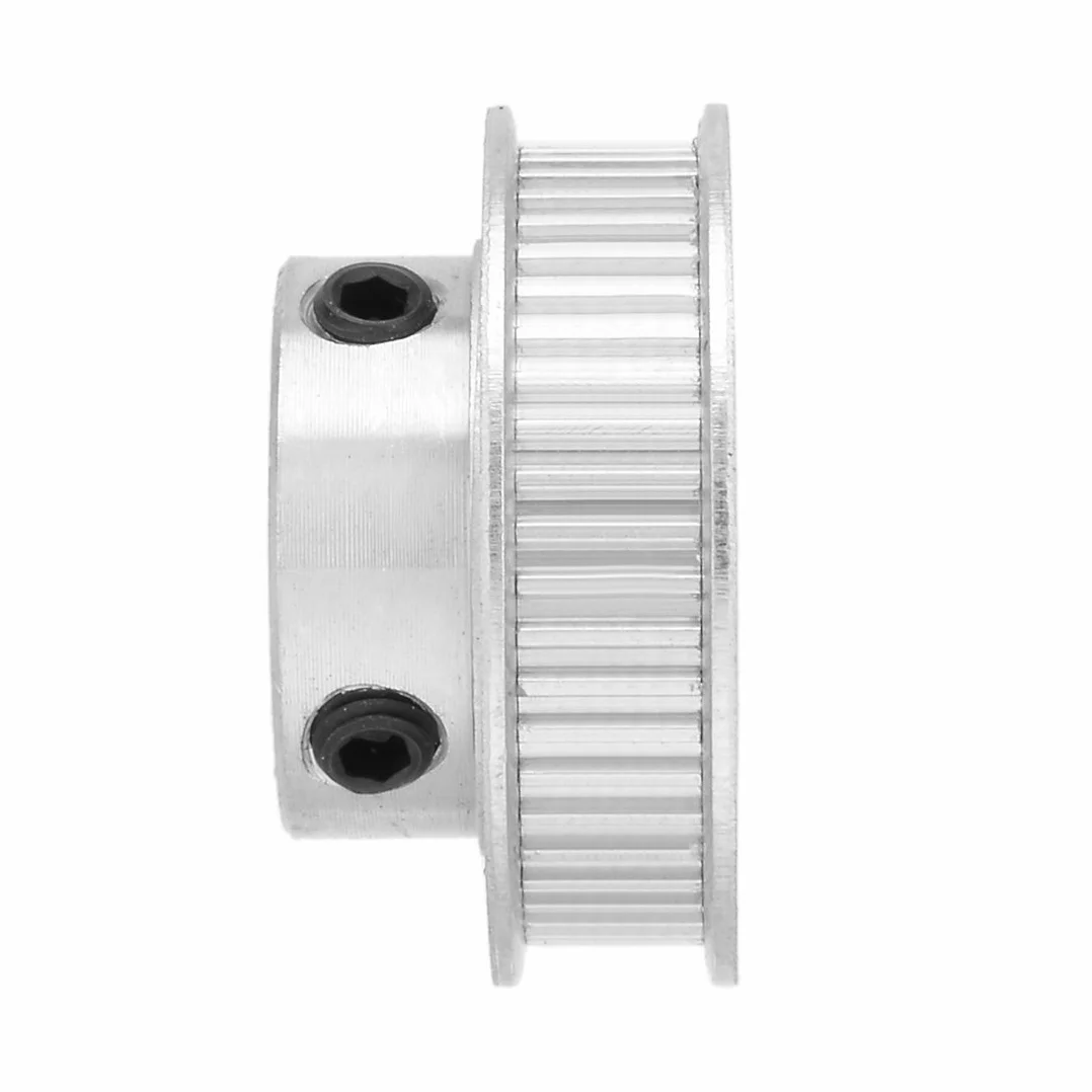 sourcingmap aluminium MXL 50 zębów 10 mm otwór pasek rozrządu koło pasowe synchroniczne koło 6 mm pasek srebrny ton do drukarki 3D CNC