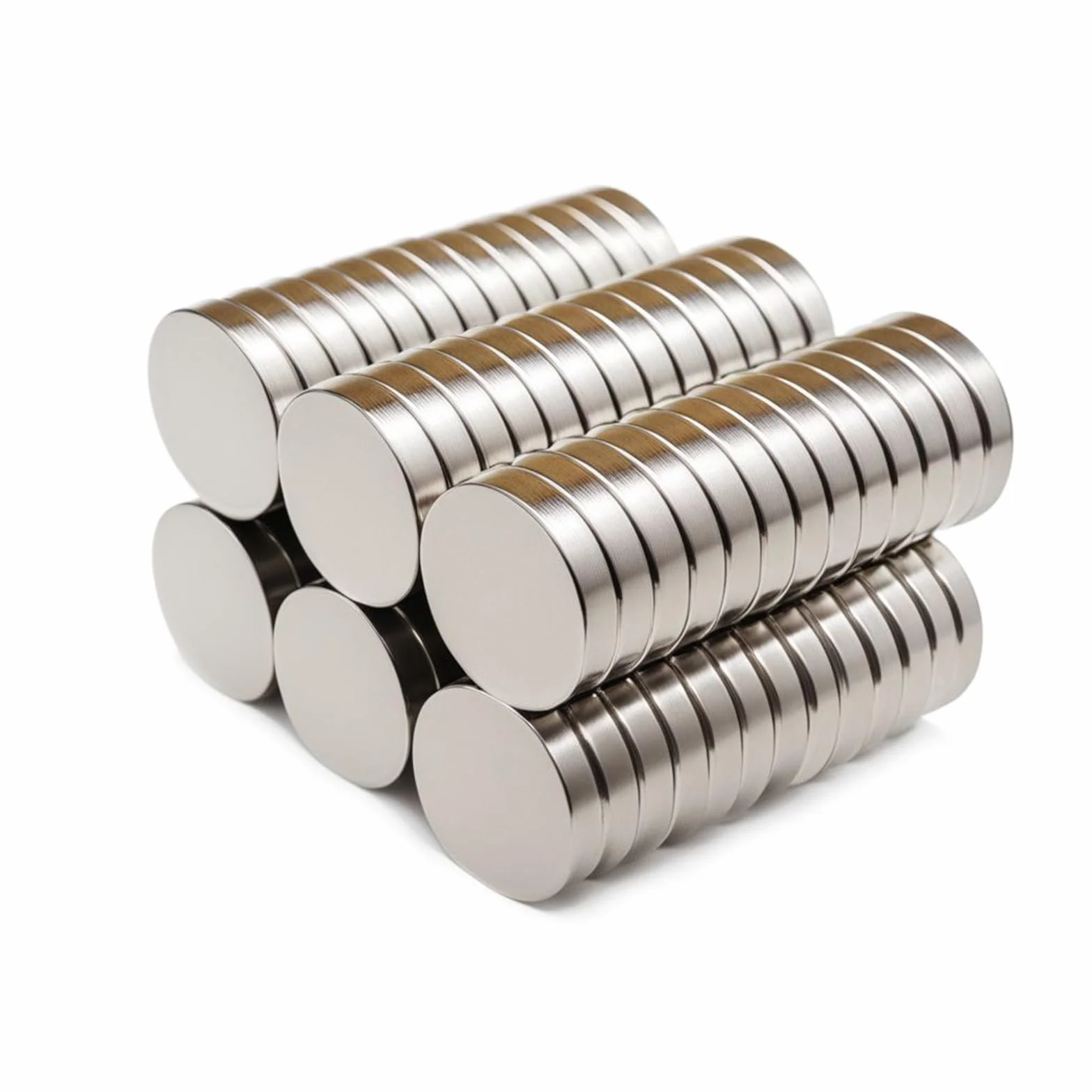 Yizhet Magnesy, 50 sztuk, bardzo mocne magnesy do użytku domowego, 10x2 mm, do tablicy magnetycznej, suchościeralnej, korkowej, na lodówkę itd. (10 x 2 mm)
