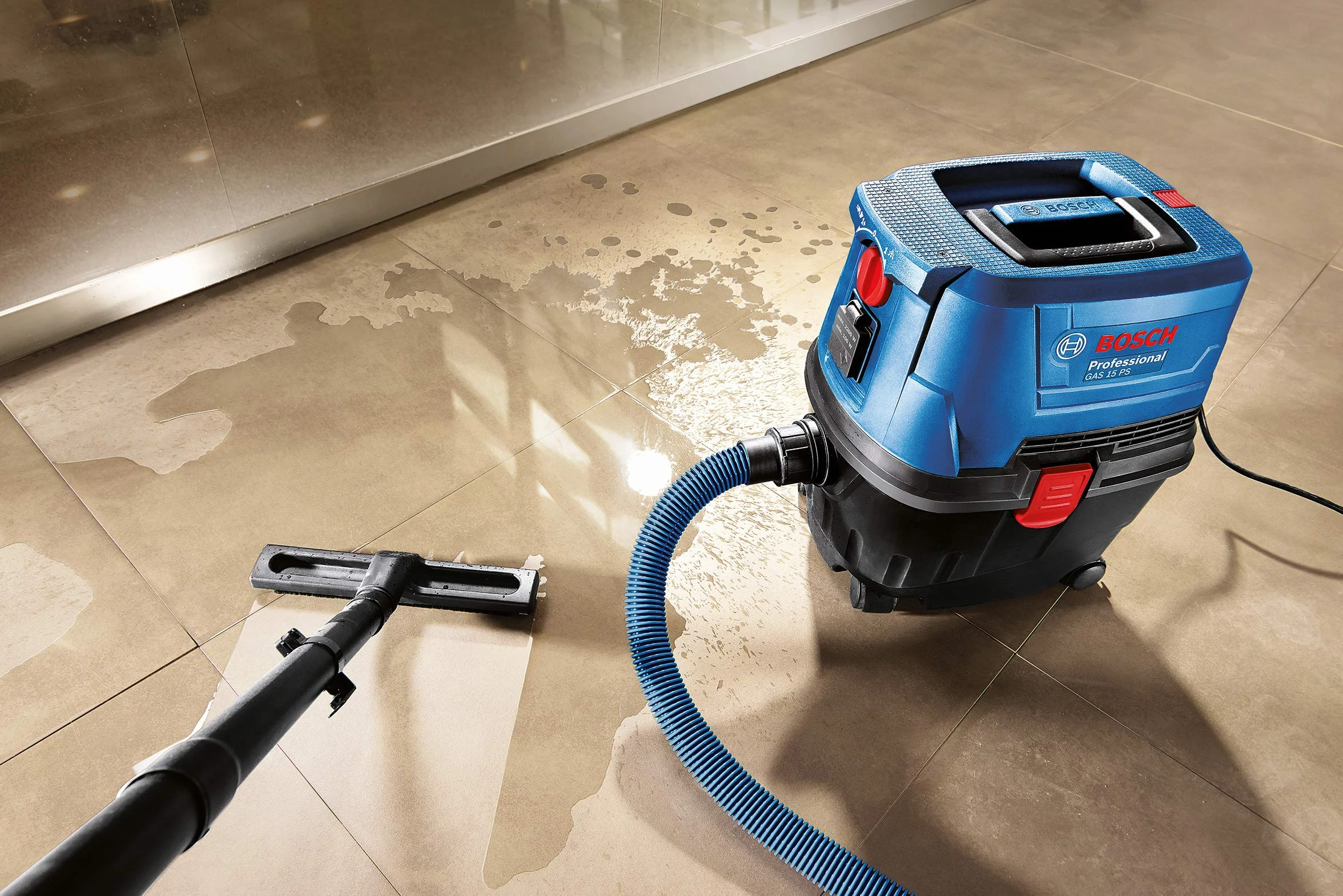 Bosch Professional Przedłużenie węża do odkurzacza (do GAS 12-25 PL/GAS 15 PS, długość 3 m, osprzęt do odkurzaczy)
