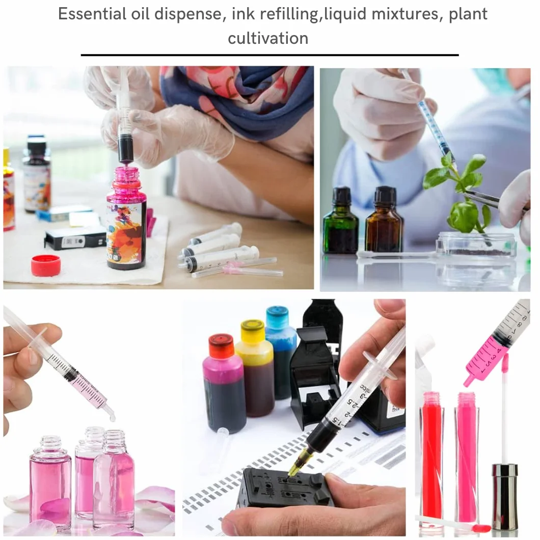 10 sztuk x 3 ml strzykawka i 10 x kaniula, zestaw strzykawek z tępymi igłami, różne rozmiary: 1 ml, 3 ml, 5 ml, 10 ml, 20 ml, 30 ml, 60 ml, dla hobbystów i majsterkowiczów, pojedynczo sterylnie