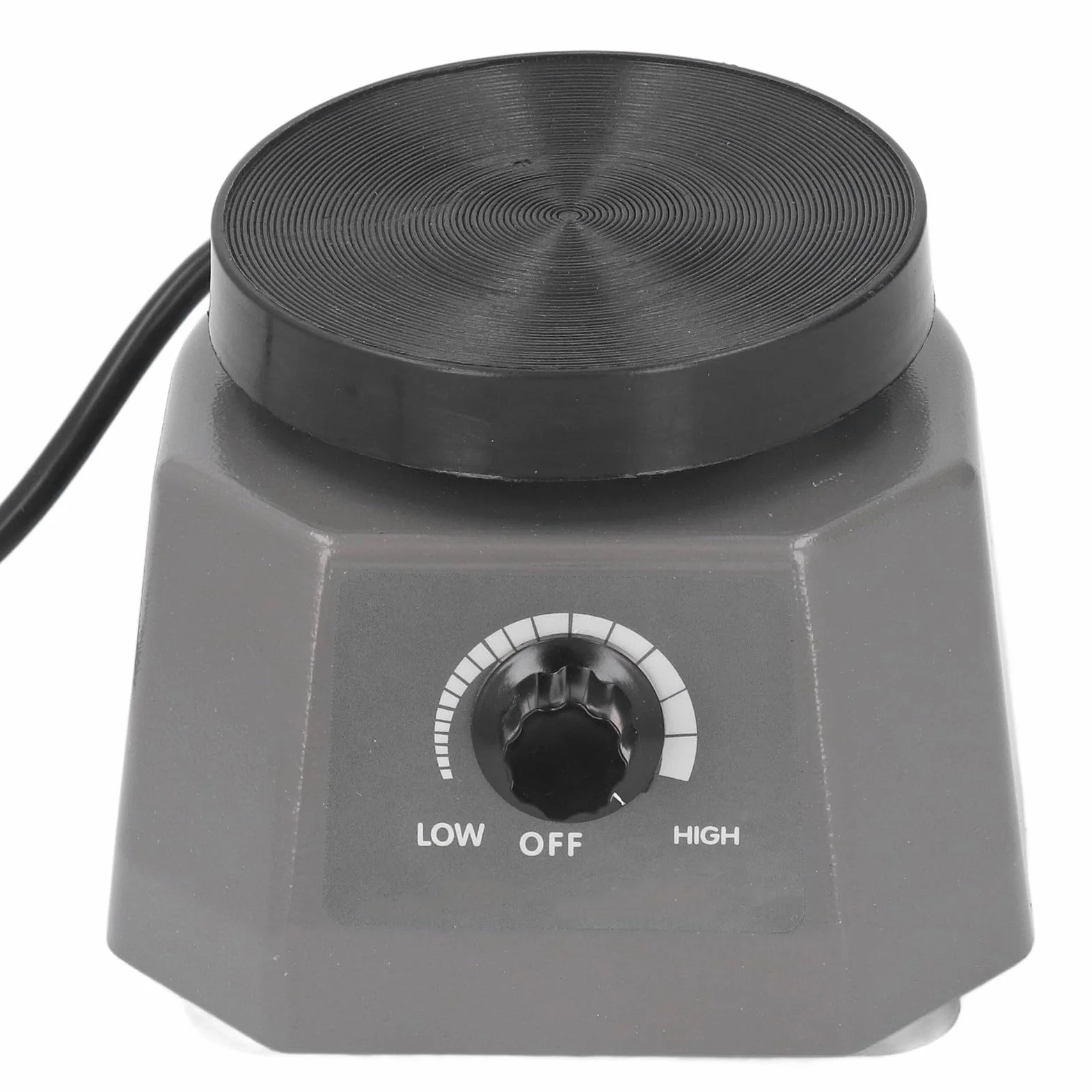 4 Cal Okrągły Oscylator Dentystyczny 100W Wibrator Laboratoryjny Shaker Gipsowa Płyta Wibracyjna Wytrząsarka do Gipsu Płyta Sprzęt Dentystyczny Maszyna do Mieszania (Wtyczka UE