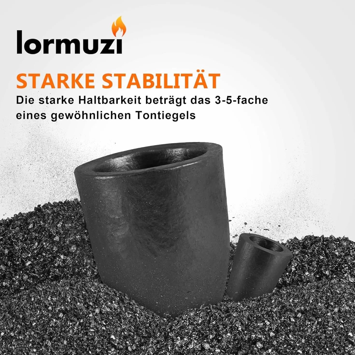 Tygiel grafitowy do topienia metali 7kg złota srebra miedzi mosiądzu aluminium