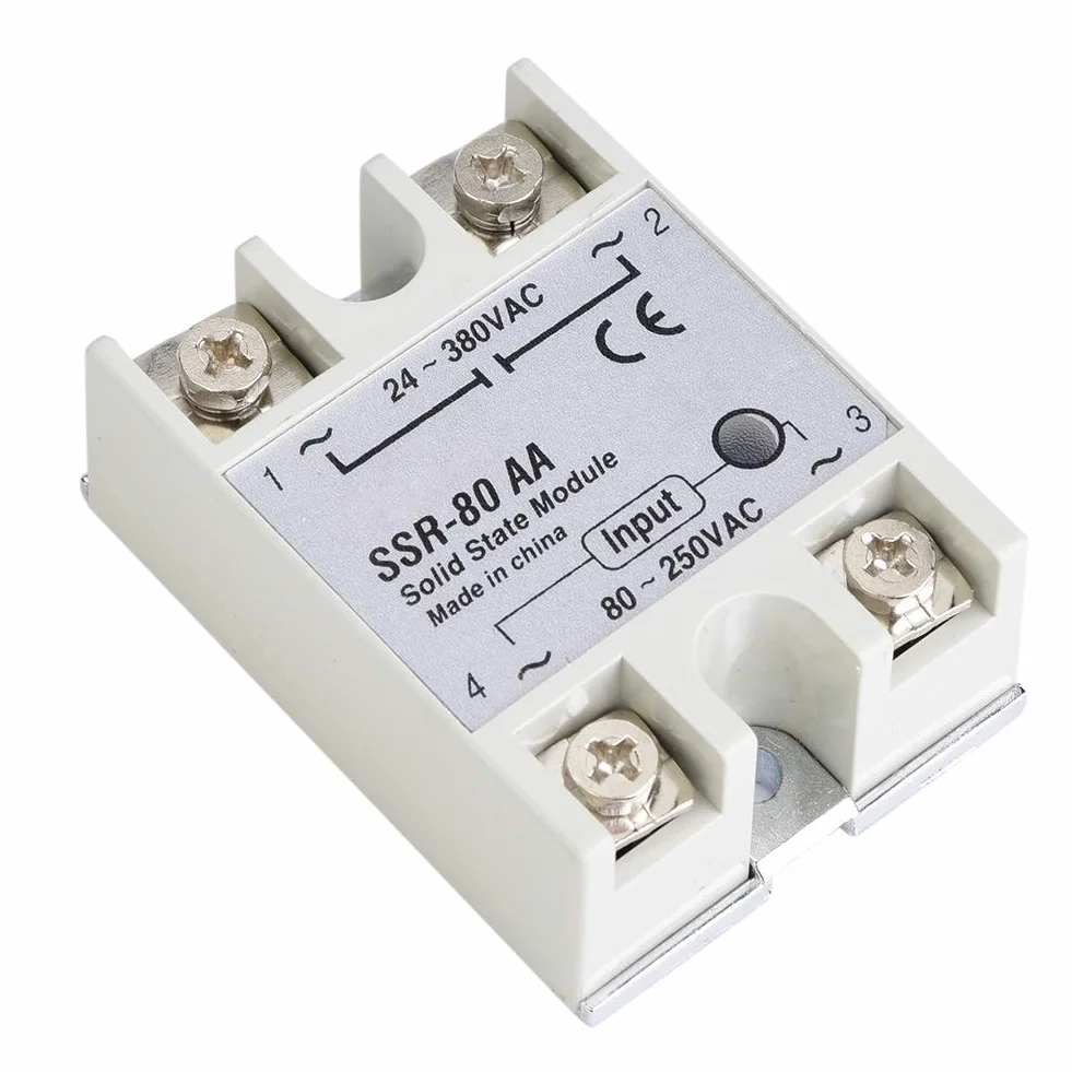 Ssr, Ssr 40A przekaźnik, SSR, przekaźnik półprzewodnikowy 80A jednofazowy przekaźnik półprzewodnikowy Ssr 80Aa 80 250 VAC