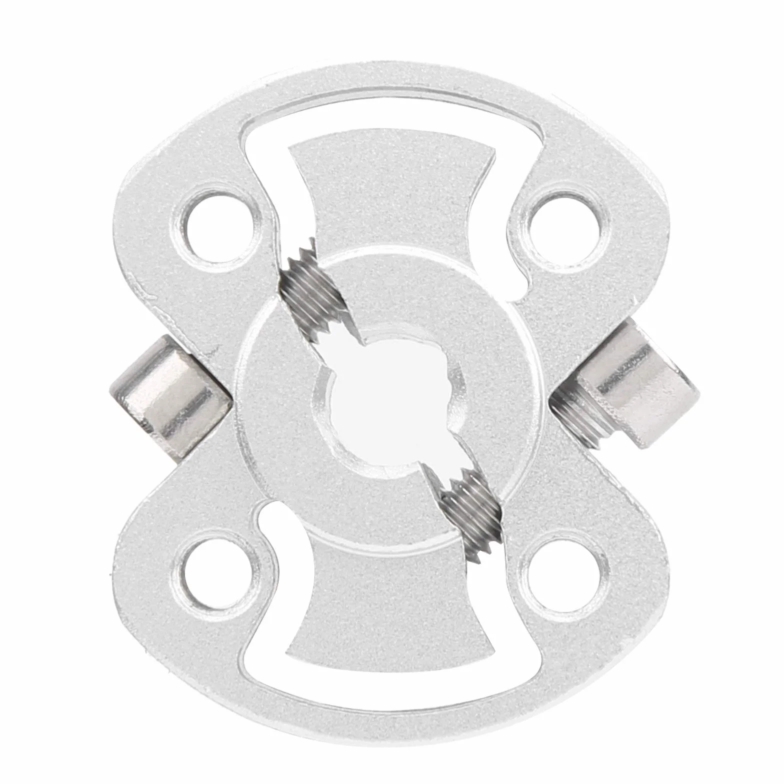 Aluminiowa Piasta Zaciskowa Wału Zacisk D-Bore 6 Mm M4 Odporny na Zużycie Uchwyt Mocujący wał o Dużej Prędkości Akcesoria 3309-0016-1006
