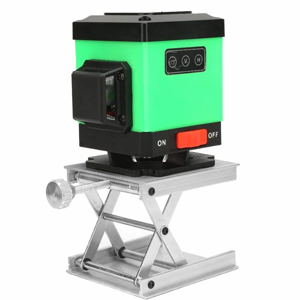 90 * 90mm Lab Lift Plattform Aluminiumlegierung Lab Jack Lift Rack Universal Level