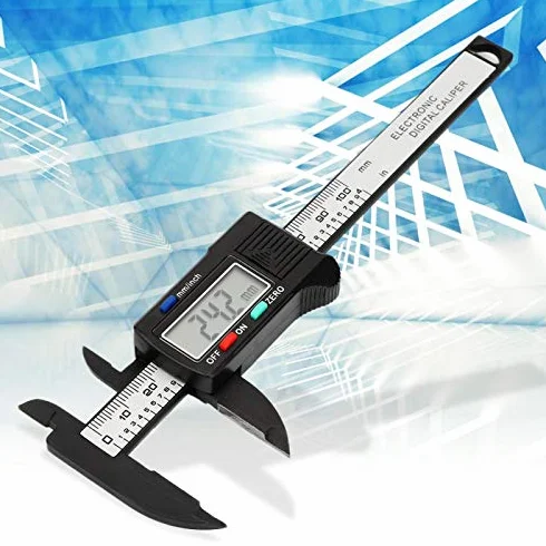 Suwmiarka cyfrowa 0-100 mm z tworzywa sztucznego LCD automatyczne wyłączanie