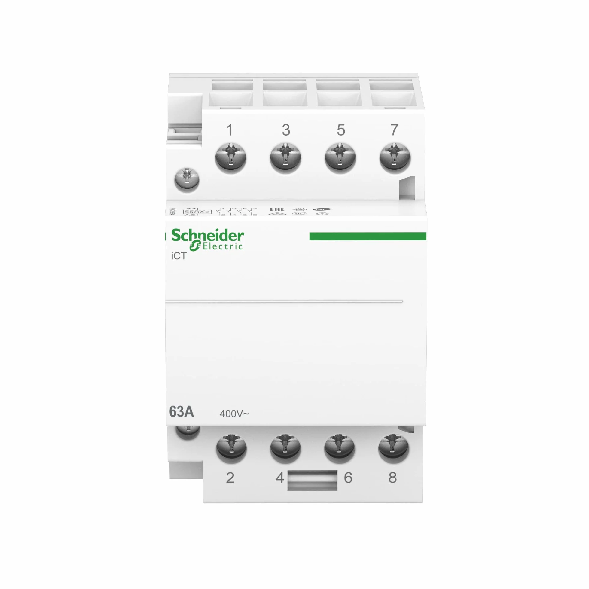 Schneider Electric listwa instalacyjna Acti9 A9 C20864 63 A 4 NO 220-240 V 50 Hz biała