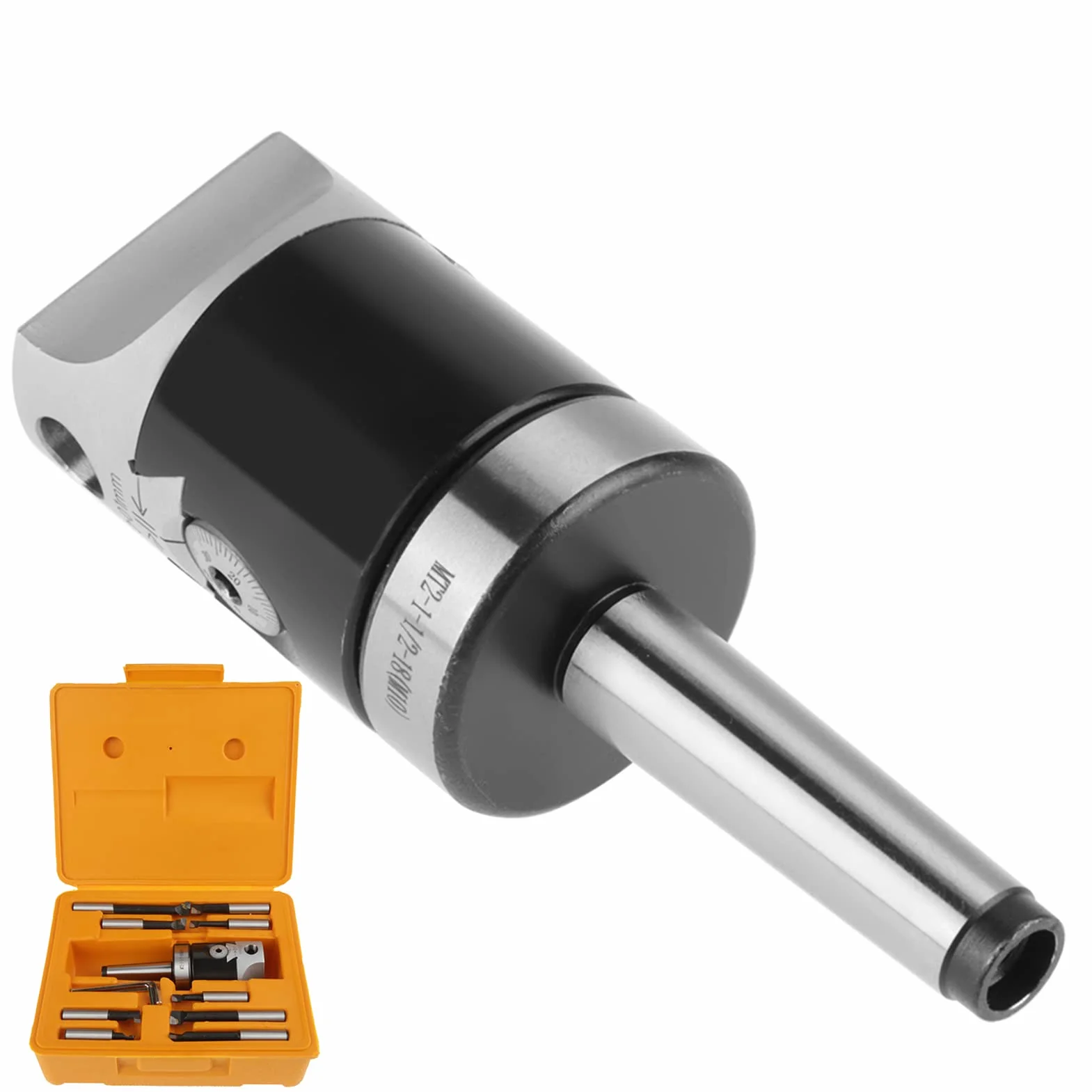 ZESTAW Głowic Wytaczarskich, ZESTAW Głowicy Wytaczarskiej 2 12 szt. Wytaczadła z Węglików Spiekanych MT2 M10 F1-12 Głowica Wytaczarska 50 Mm z 9 szt. Wytaczadeł 12 Mm
