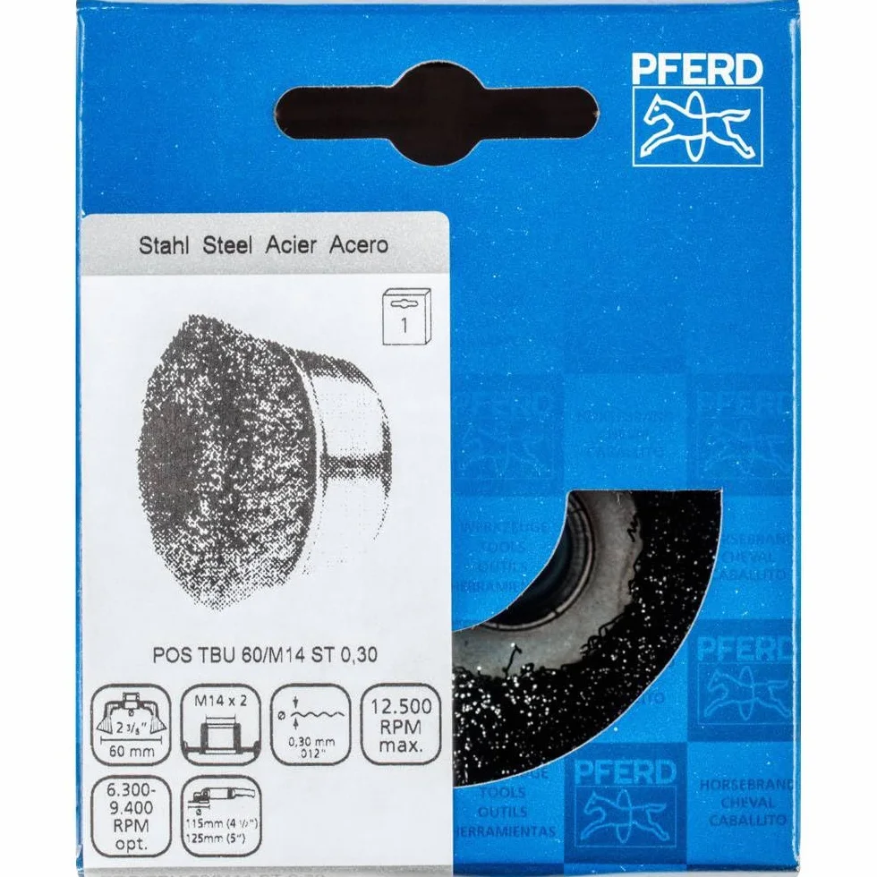 Pferd TBU 60/M14 ST 0,30 SG Szczotka