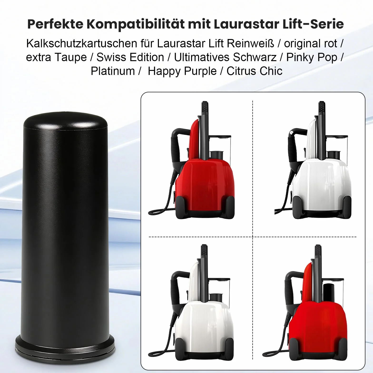 Laurastar wkłady chroniące przed kamieniem do stacji parowej Lift/Lift Plus/Lift Xtra